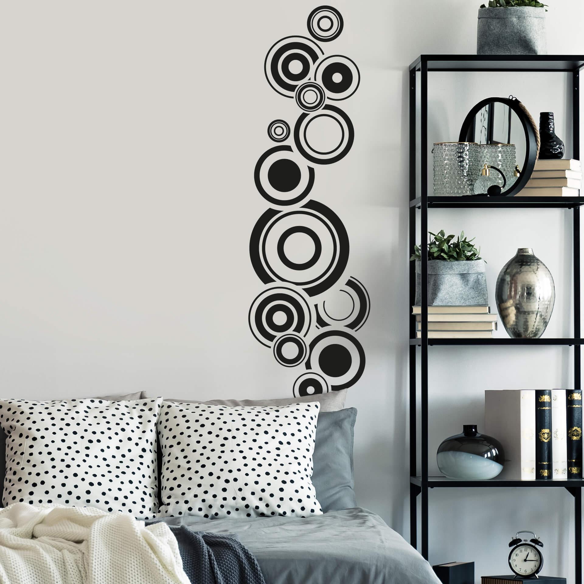 Wallsticker - Retro Bobler