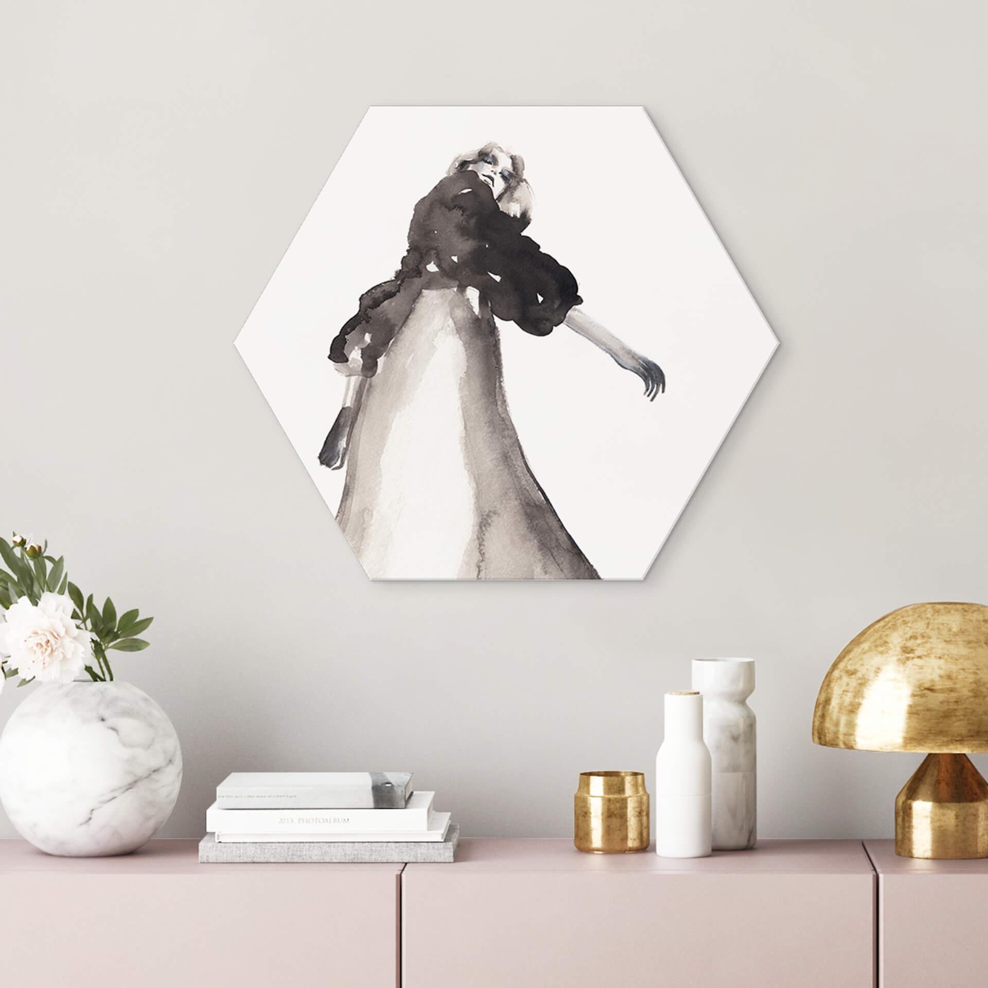 Hexagon Dibond Verbaan - Right where you are