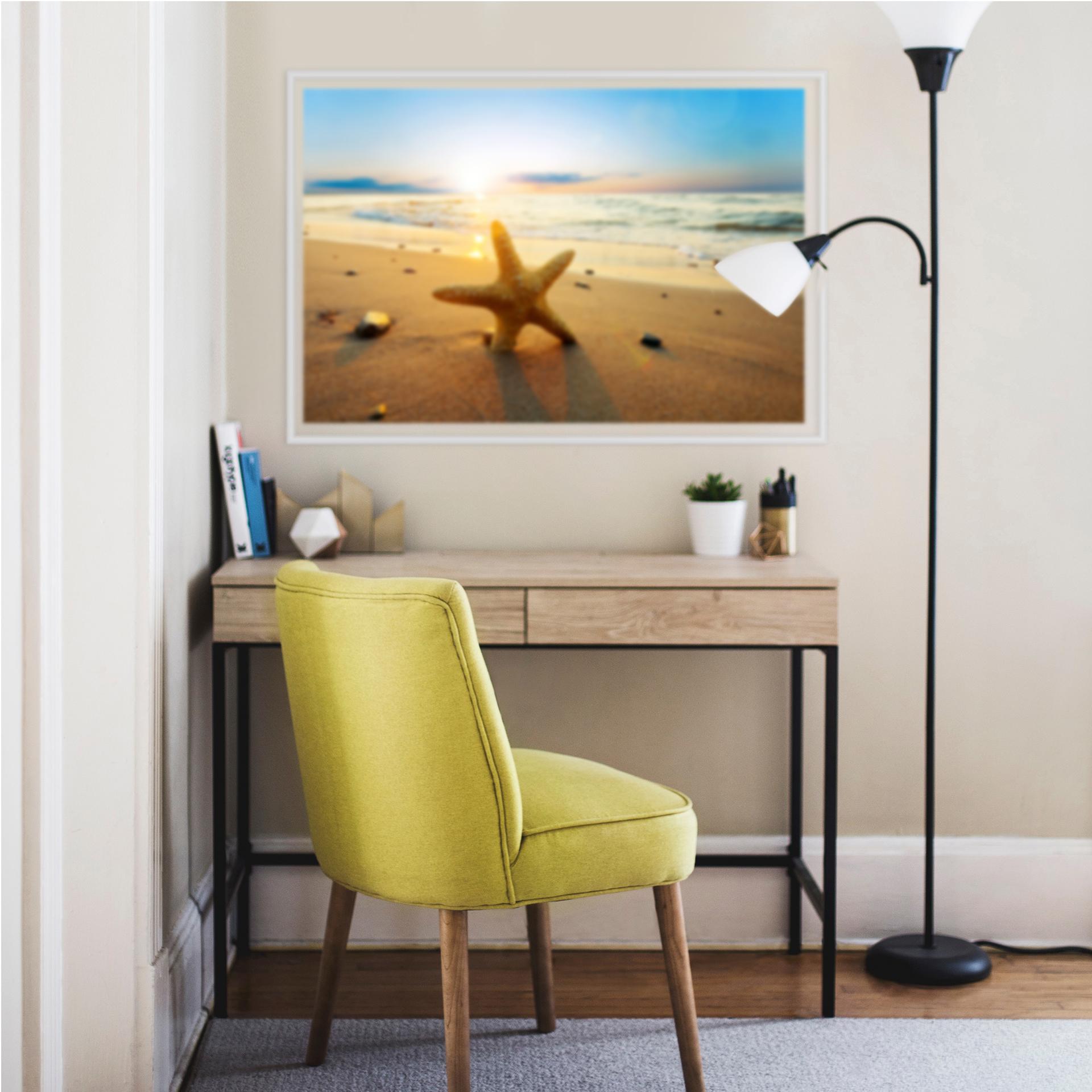 Zelfklevende Poster - Zeester op het Strand