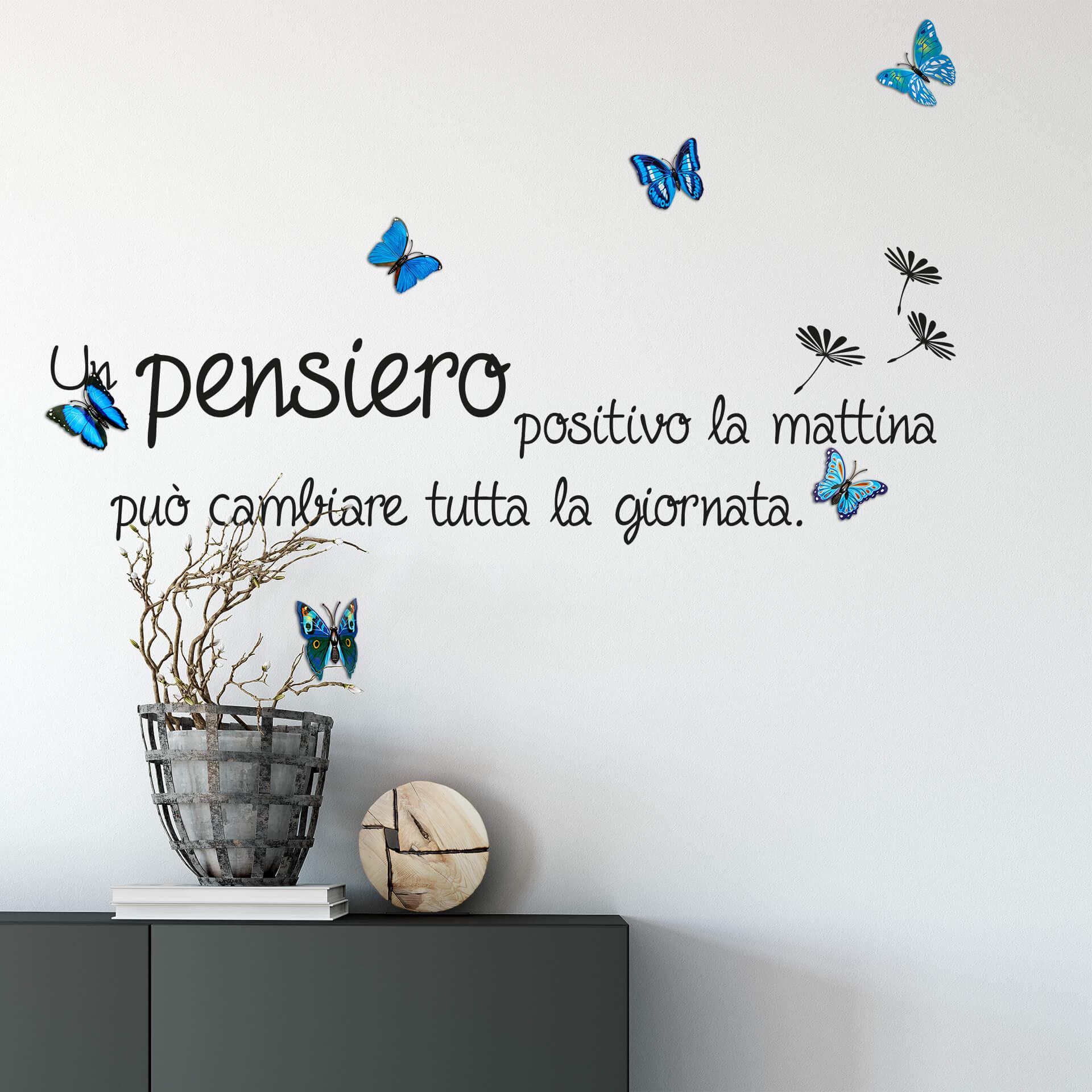Adesivo murale - Pensiero positivo