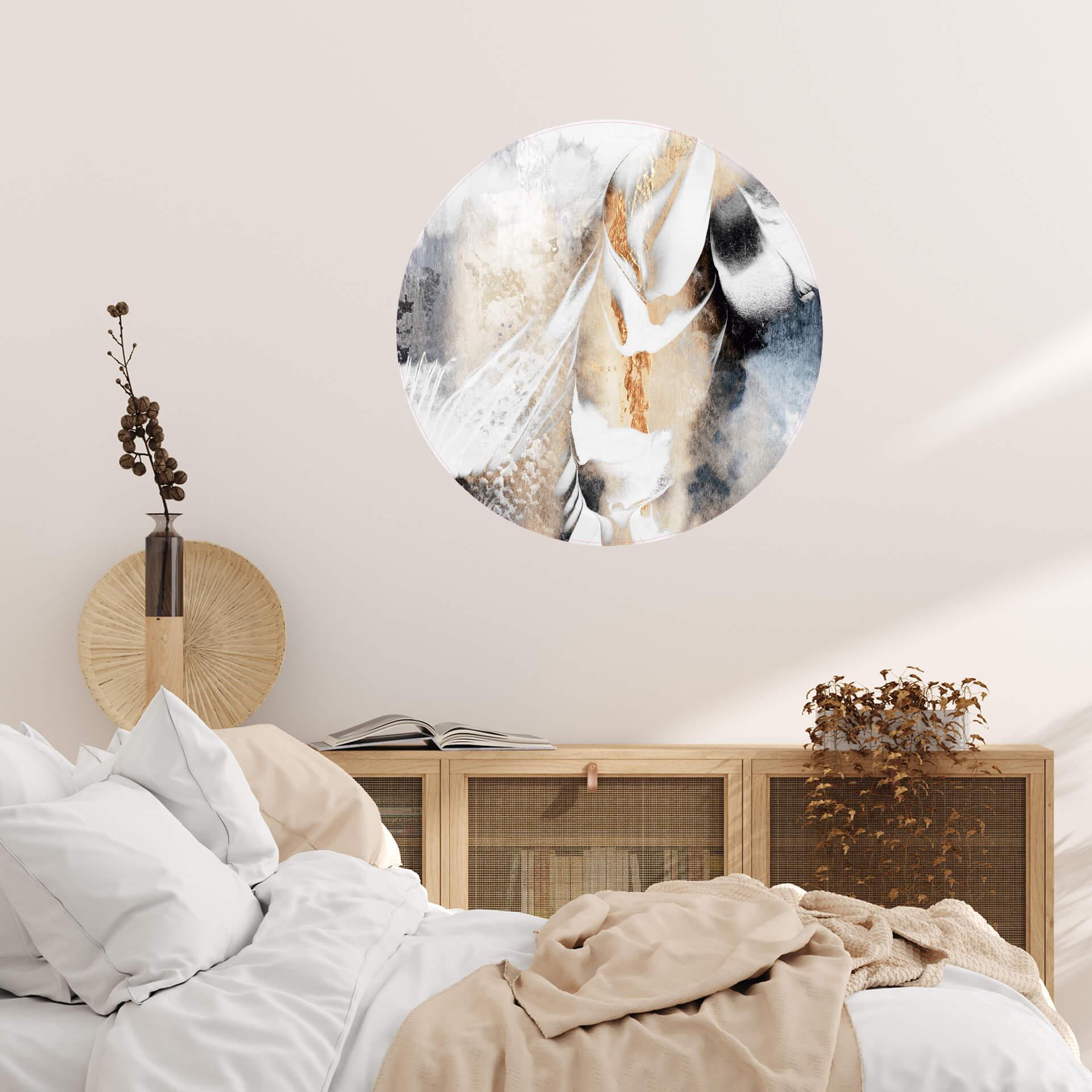 Wallsticker Fredriksson - Fred i sindet - Rund