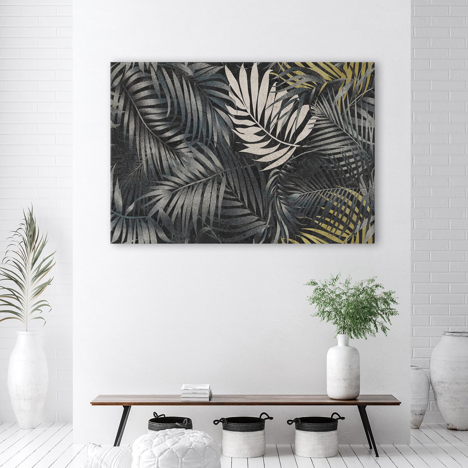 Canvasbillede, Palmetræer Tropiske blade Natur