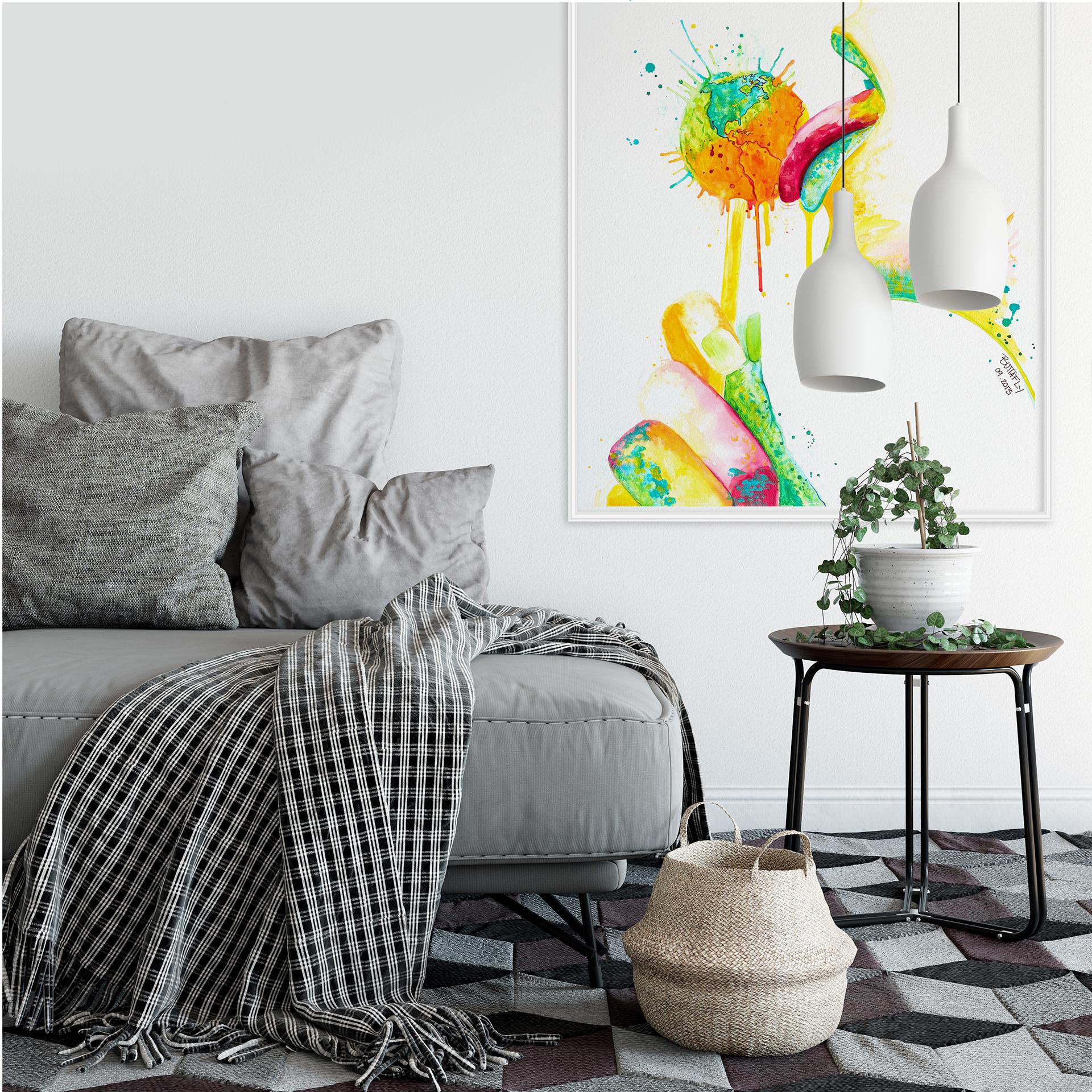 Zelfklevende Poster  Buttafly - Lollipop
