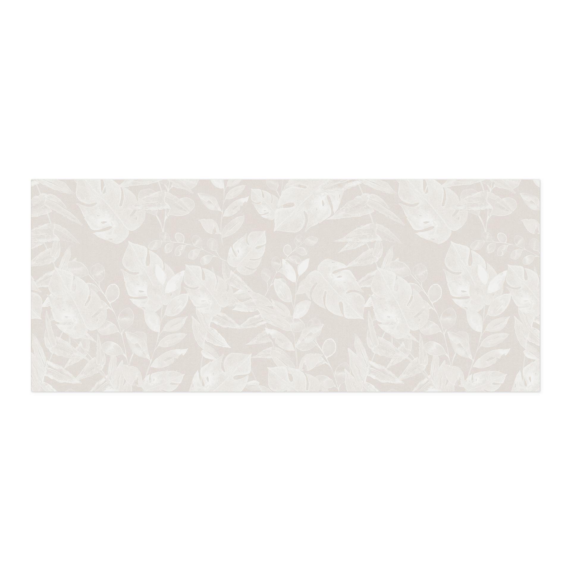 Selvklæbende stænkplade til køkken Tropiske blade Beige - Bloomery Decor