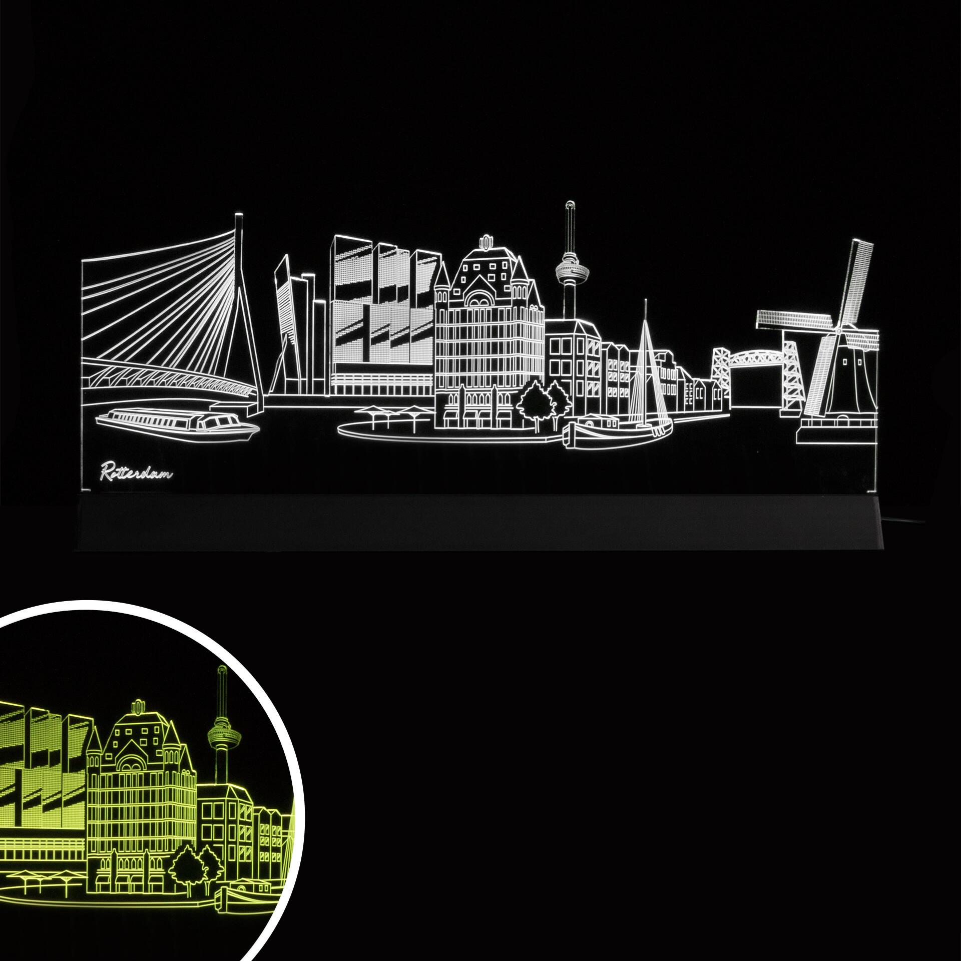 LED Skyline Rotterdam