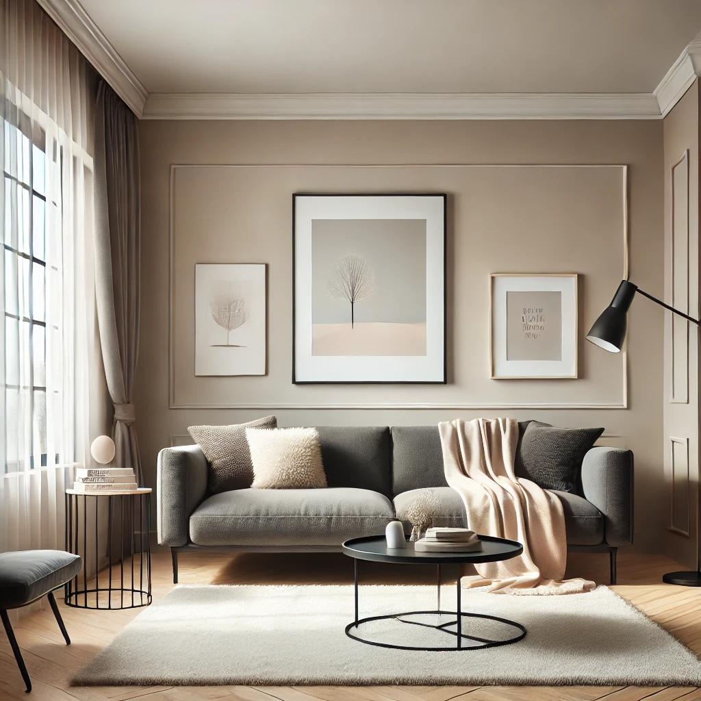 Pintura interior beige mate I Sweet Sesame | Espacios abiertos y tranquilos | THE COLOR KITCHEN