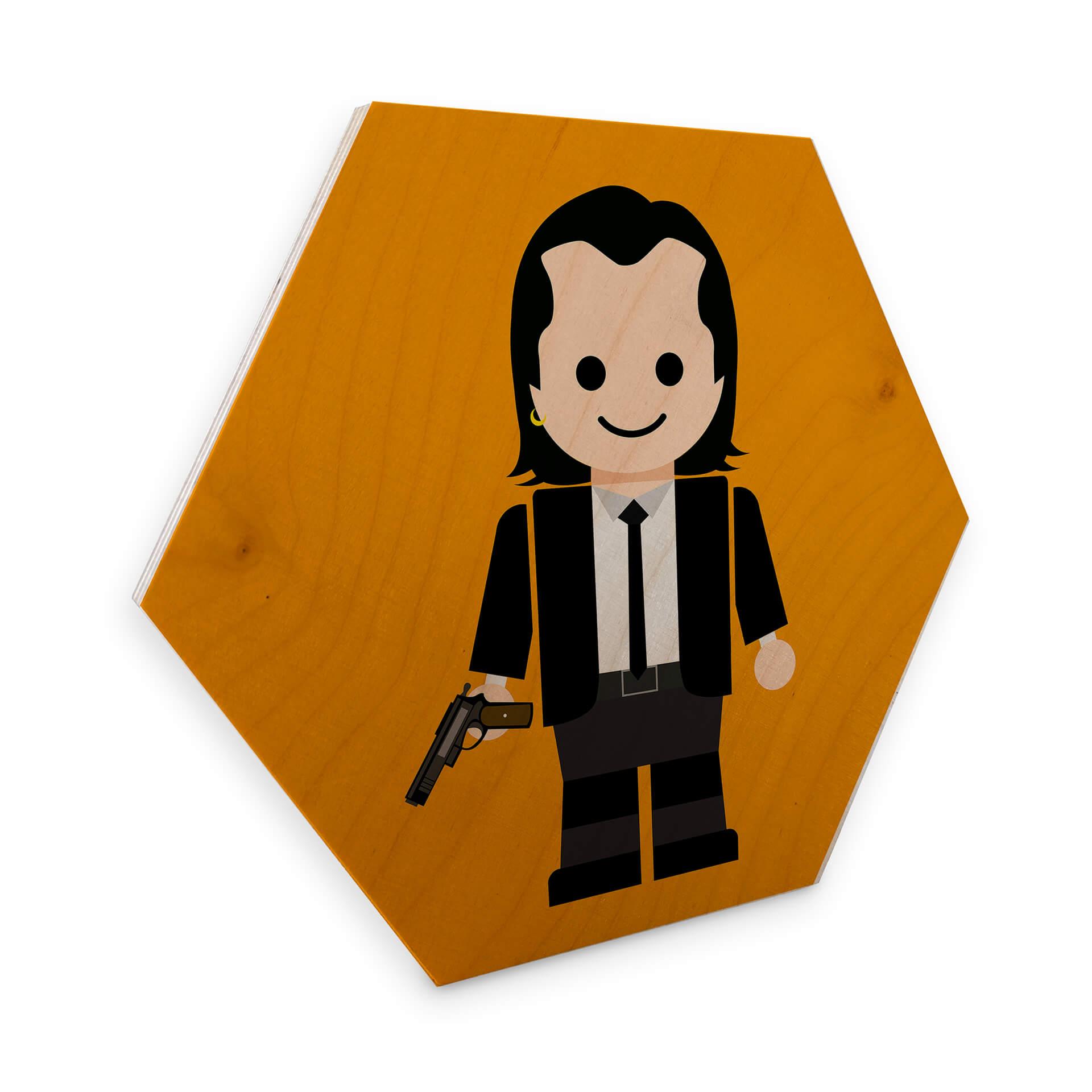 Hexagon - Berkenfineer Gomes - Pulp Fiction - Vincent Vega