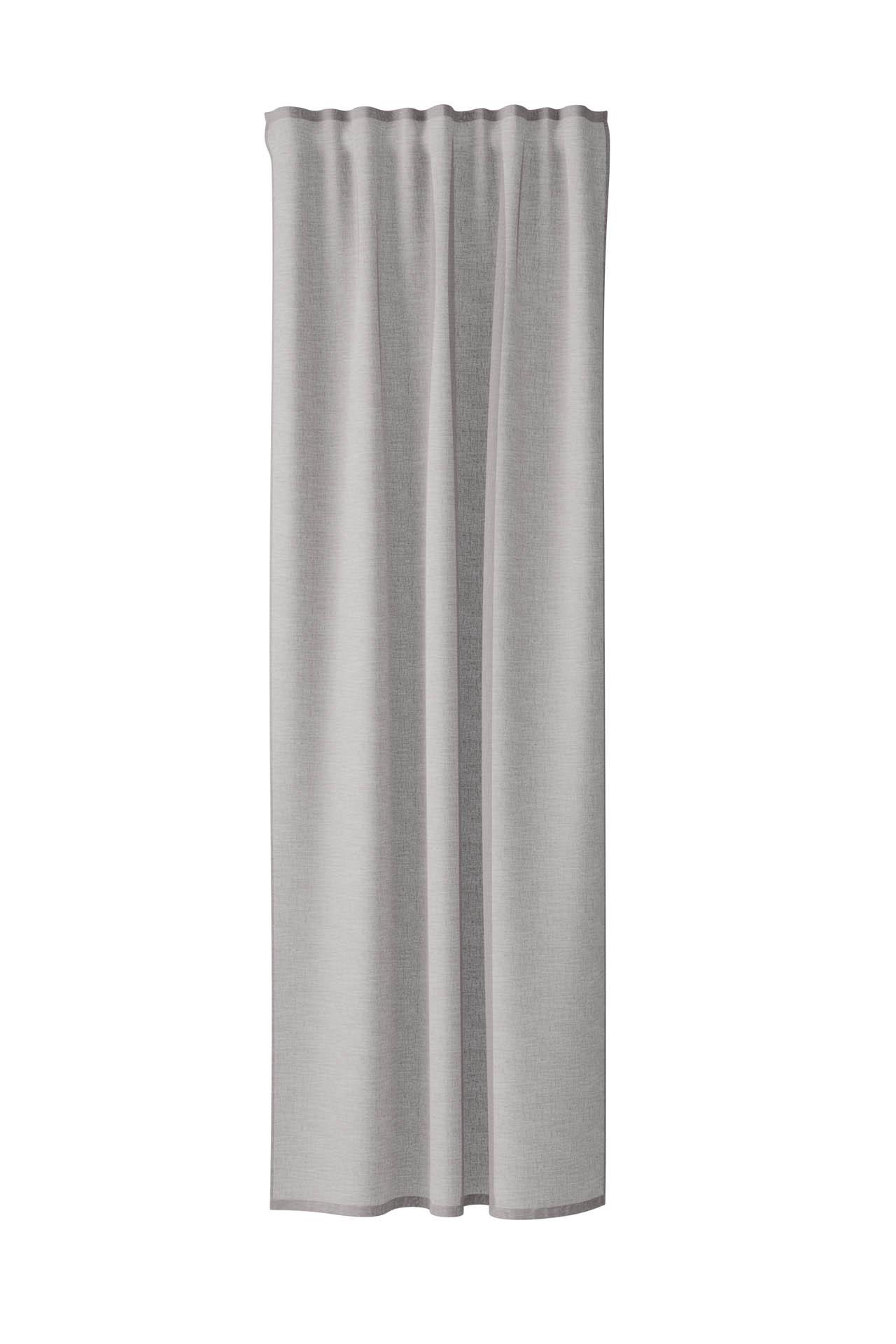 Homing Fertigschal mit verdeckten Schlaufen Oskar taupe -  2,45 x 1,4 m