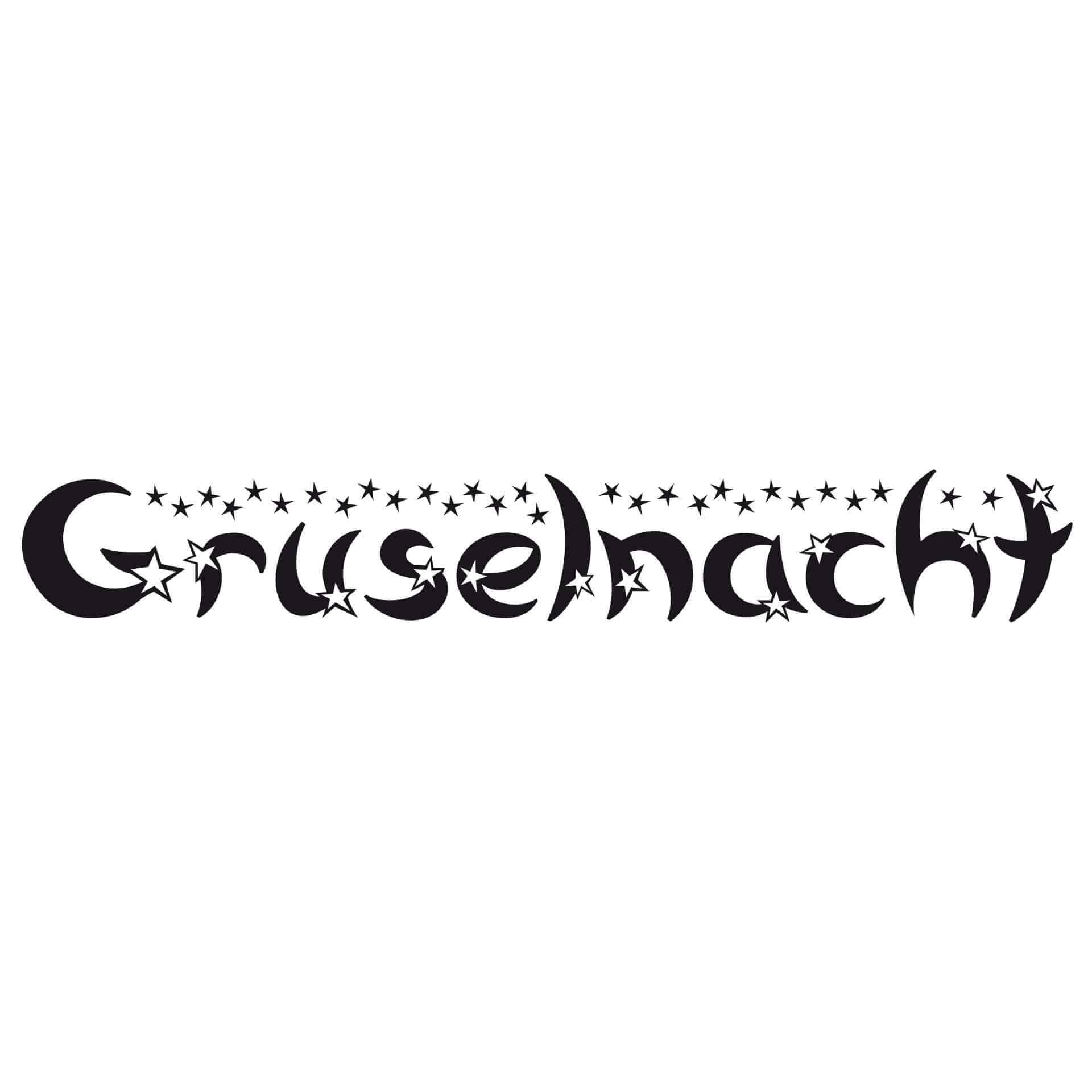 Wandtattoo Gruselnacht