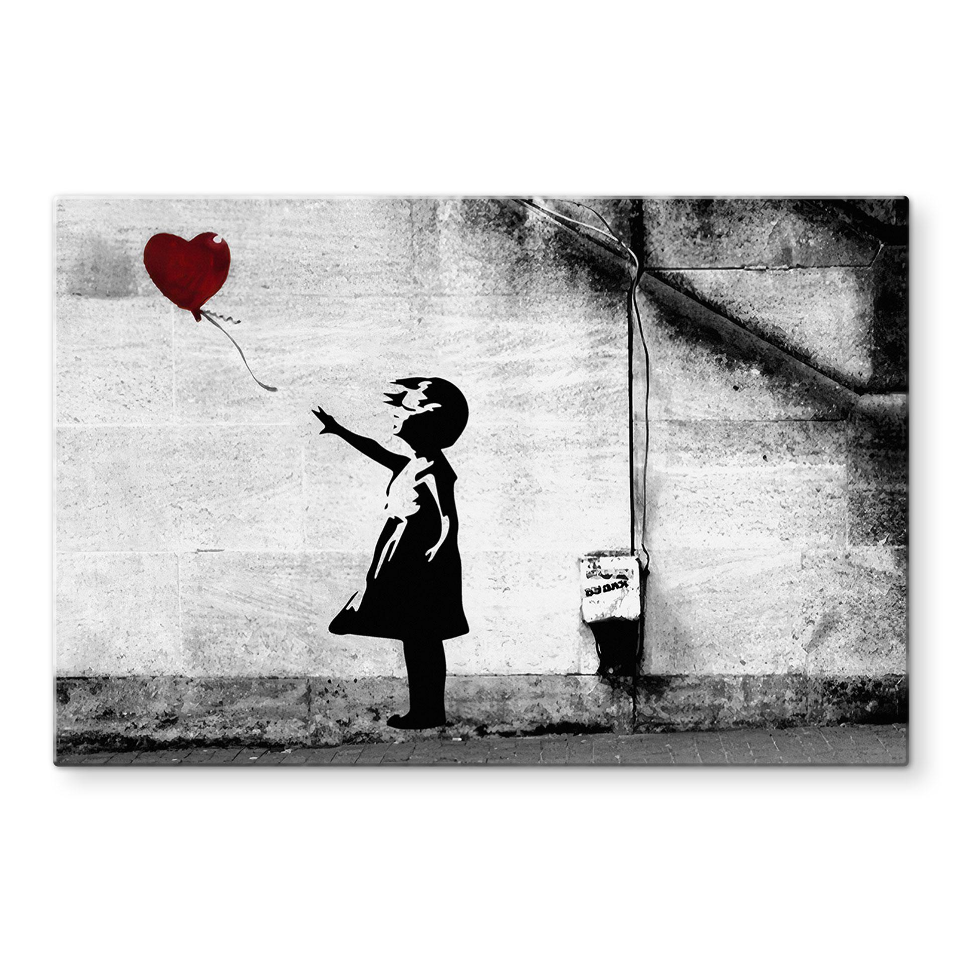 Salpicadero de cocina Banksy - Niña con globo