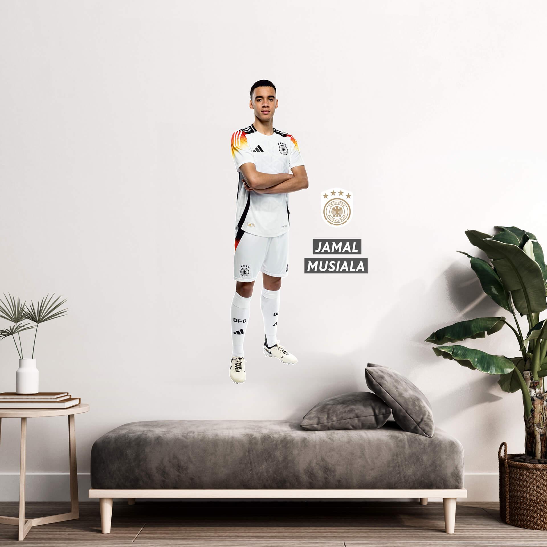 DFB Sticker EM für die Wand, Wandtattoo - Musiala