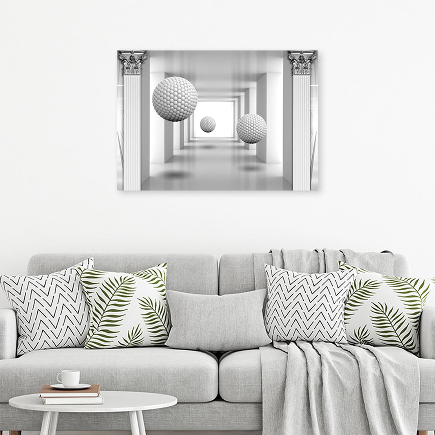 Canvasbillede, Bolde i 3D-tunnel