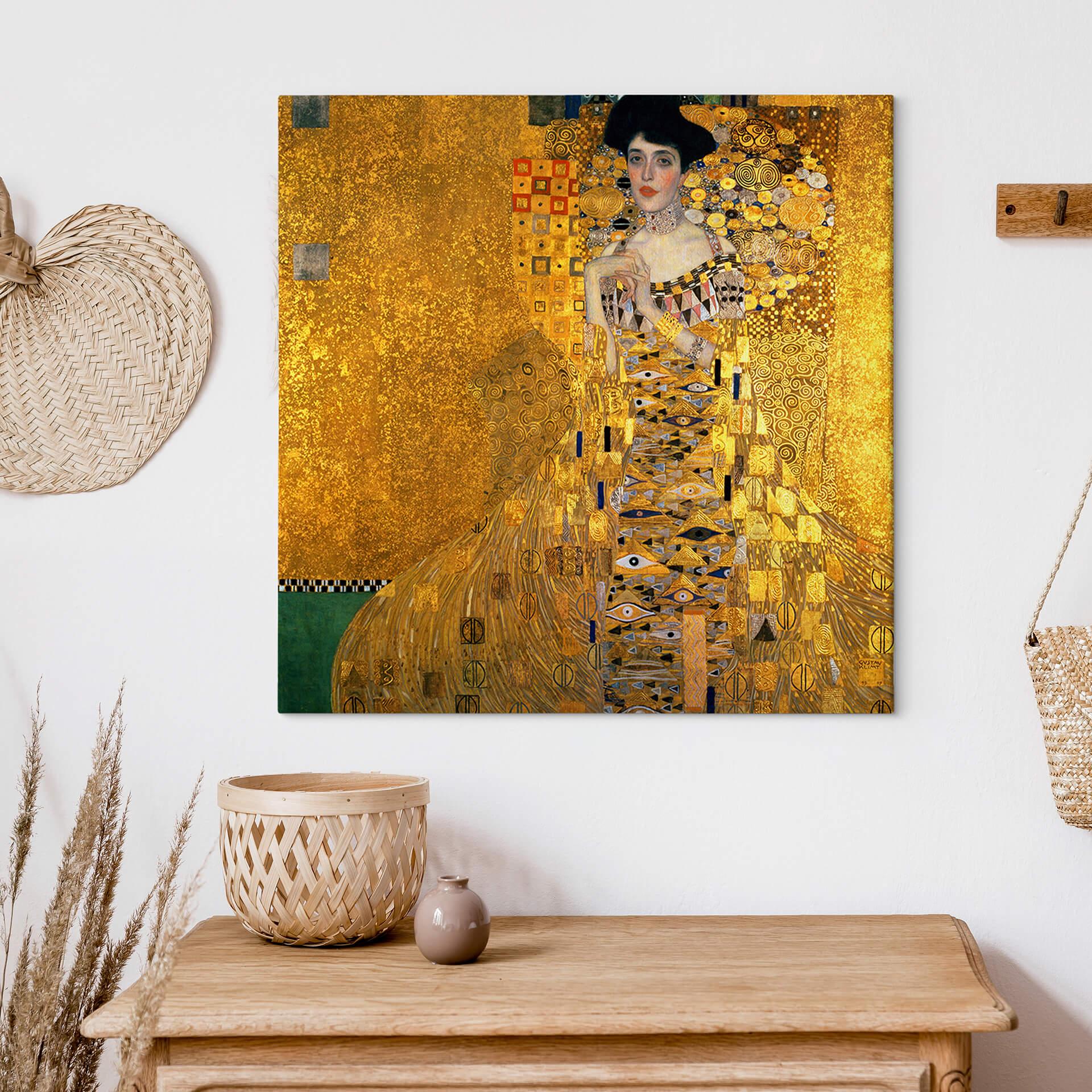 Lienzo Klimt - Retrato de Adele Bloch-Bauer
