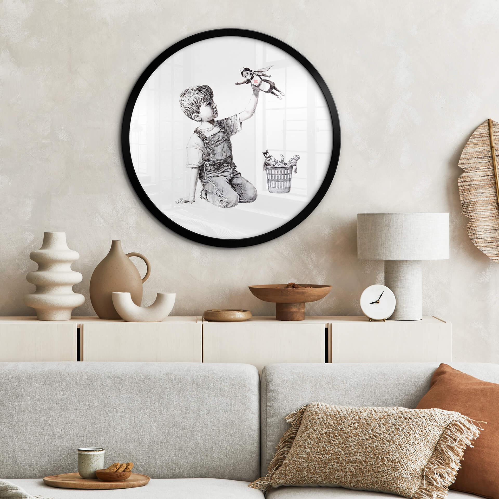 Plakat Banksy - Real Hero