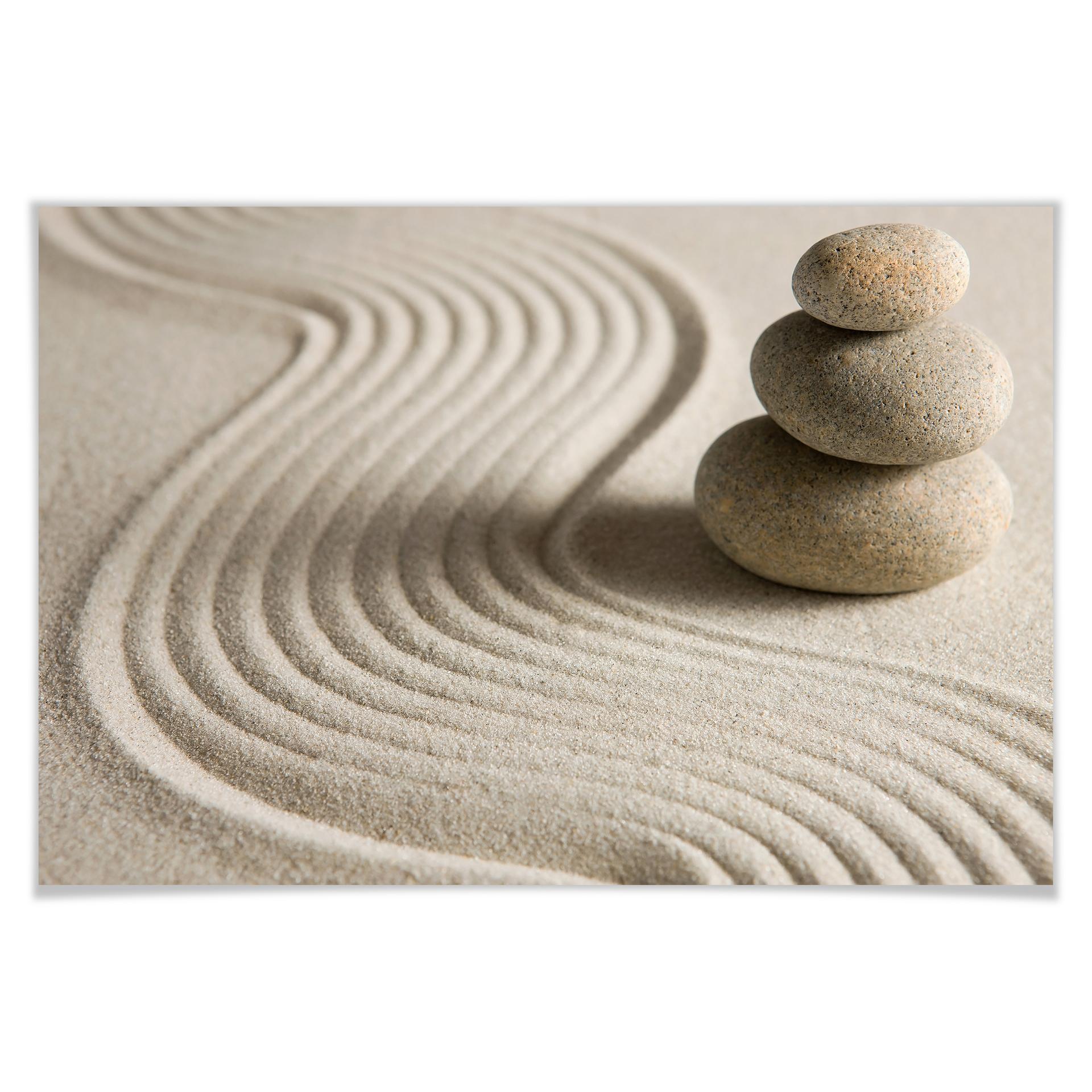 Poster - Stone in Sand 2