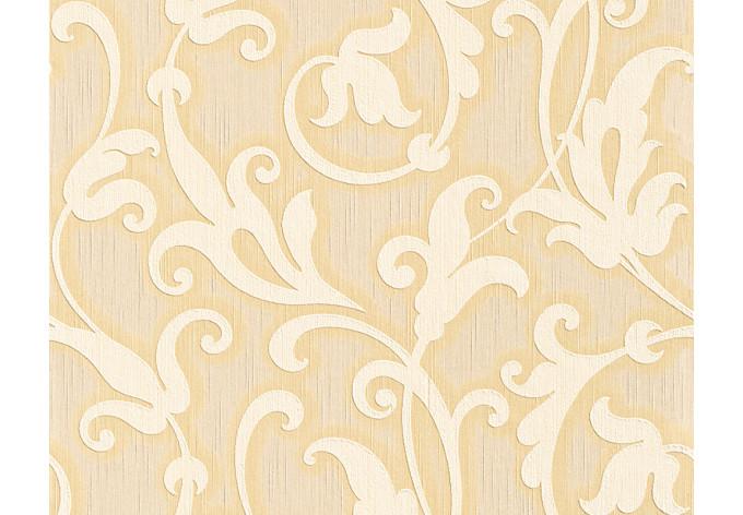 Architechts Paper stoftapet Tessuto Lys elfenben, Sandgul