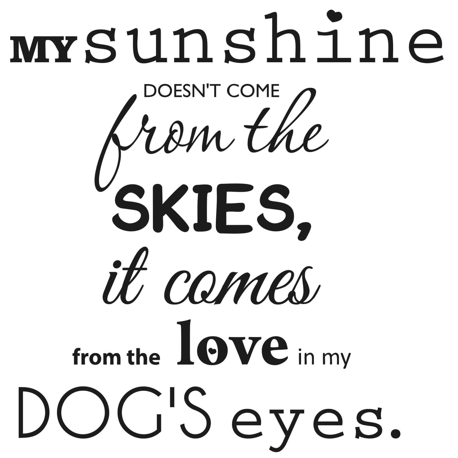 Adesivo murale - My sunshine...