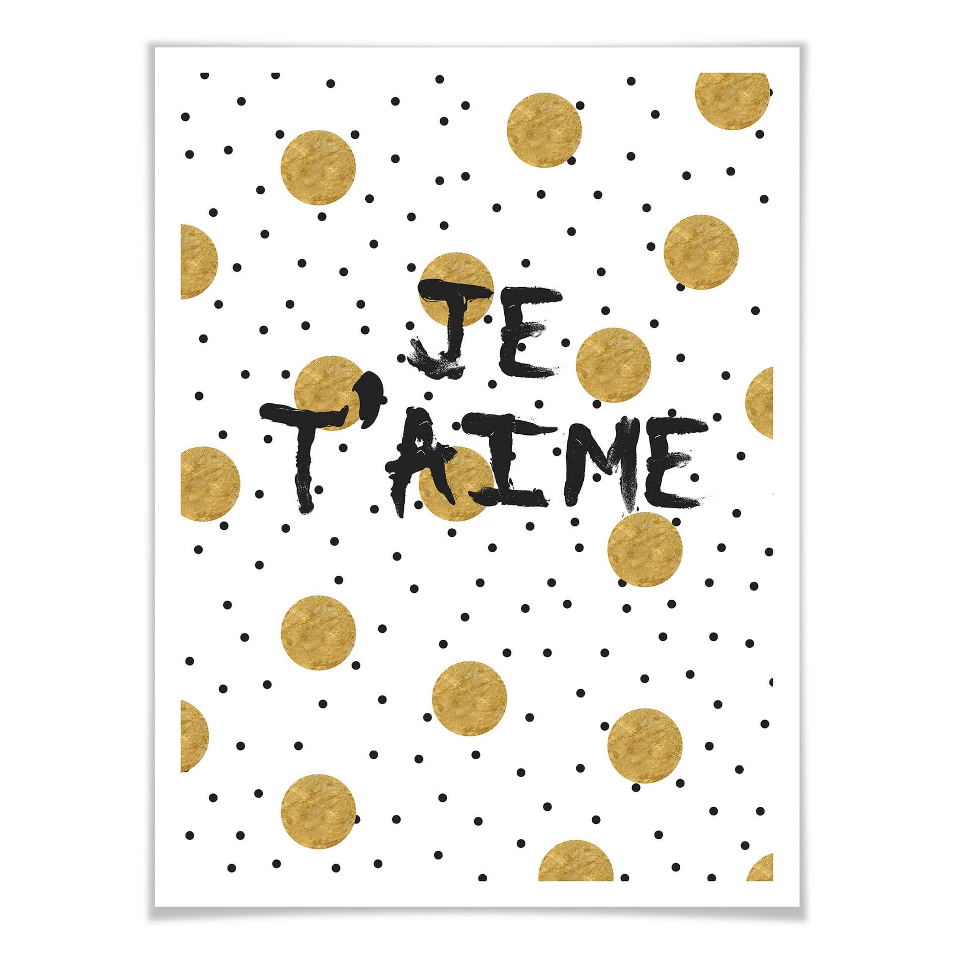 Plakat Je t'aime