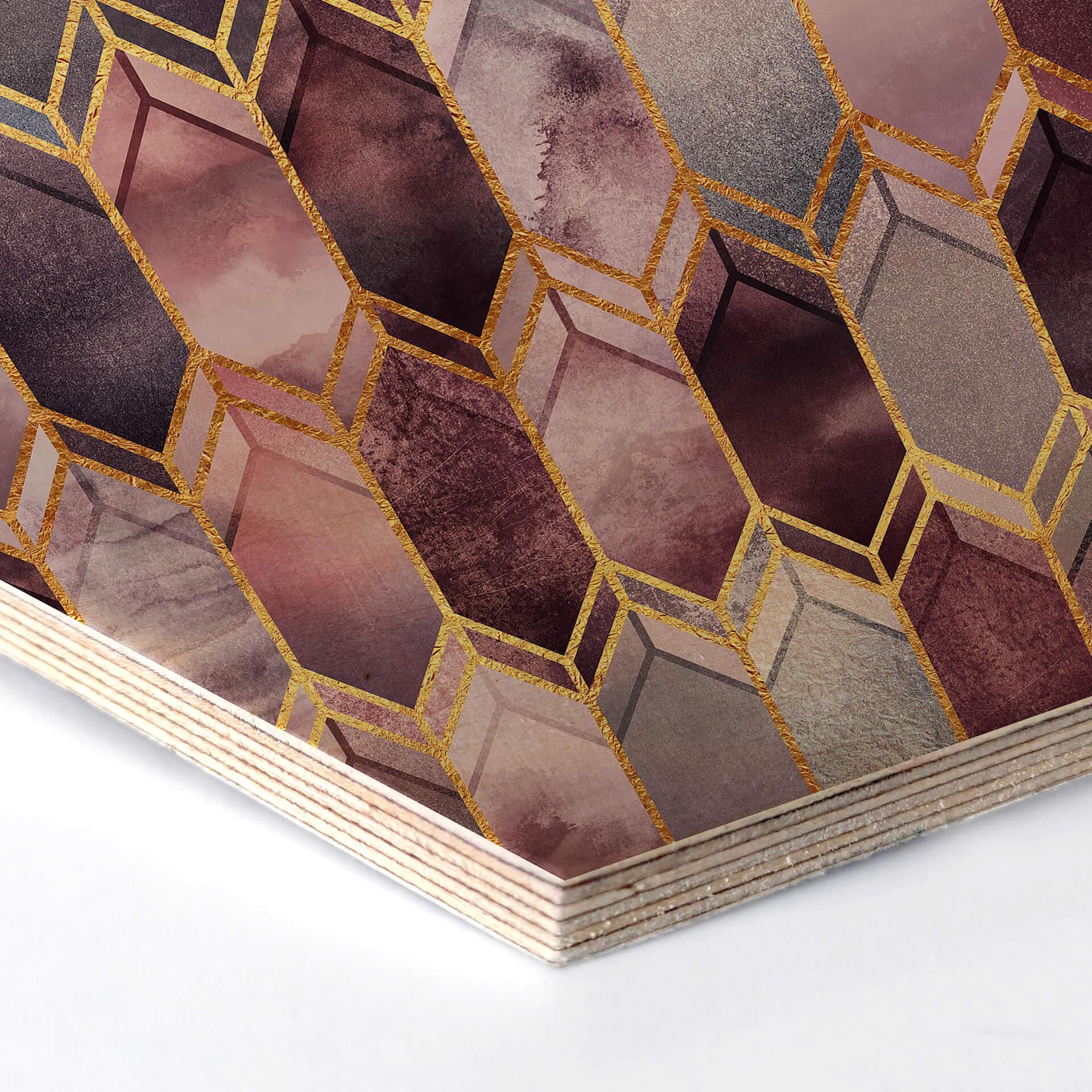 Hexagon Hout Fredriksson - Magical Glass