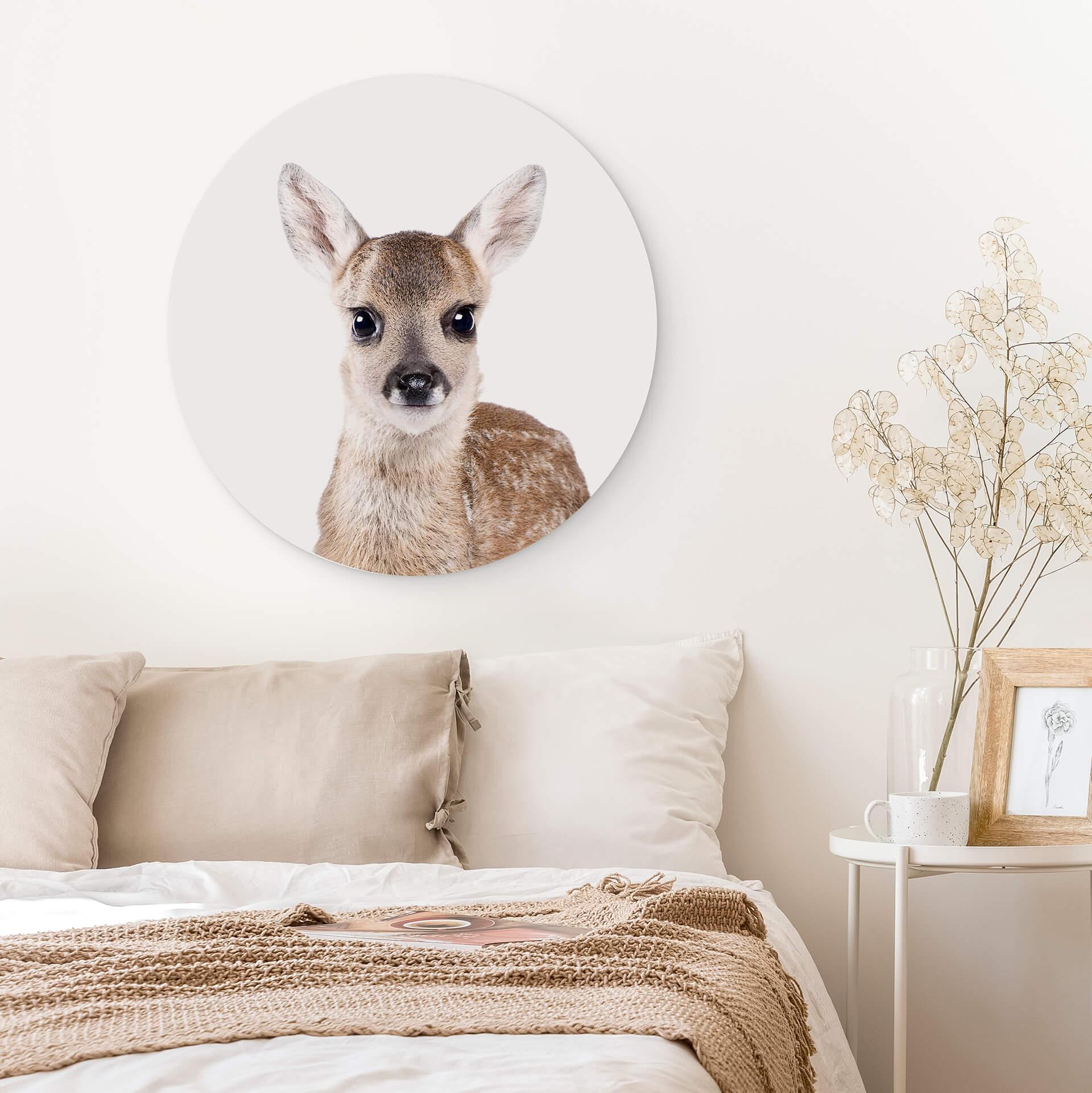 Alu-Dibond Sisi & Seb - Cerbiatto - tondo