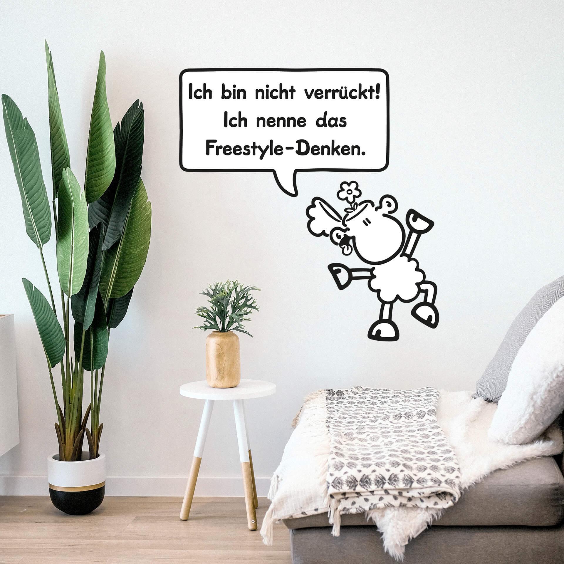 Wandtattoo sheepworld Worthelden Freestyle