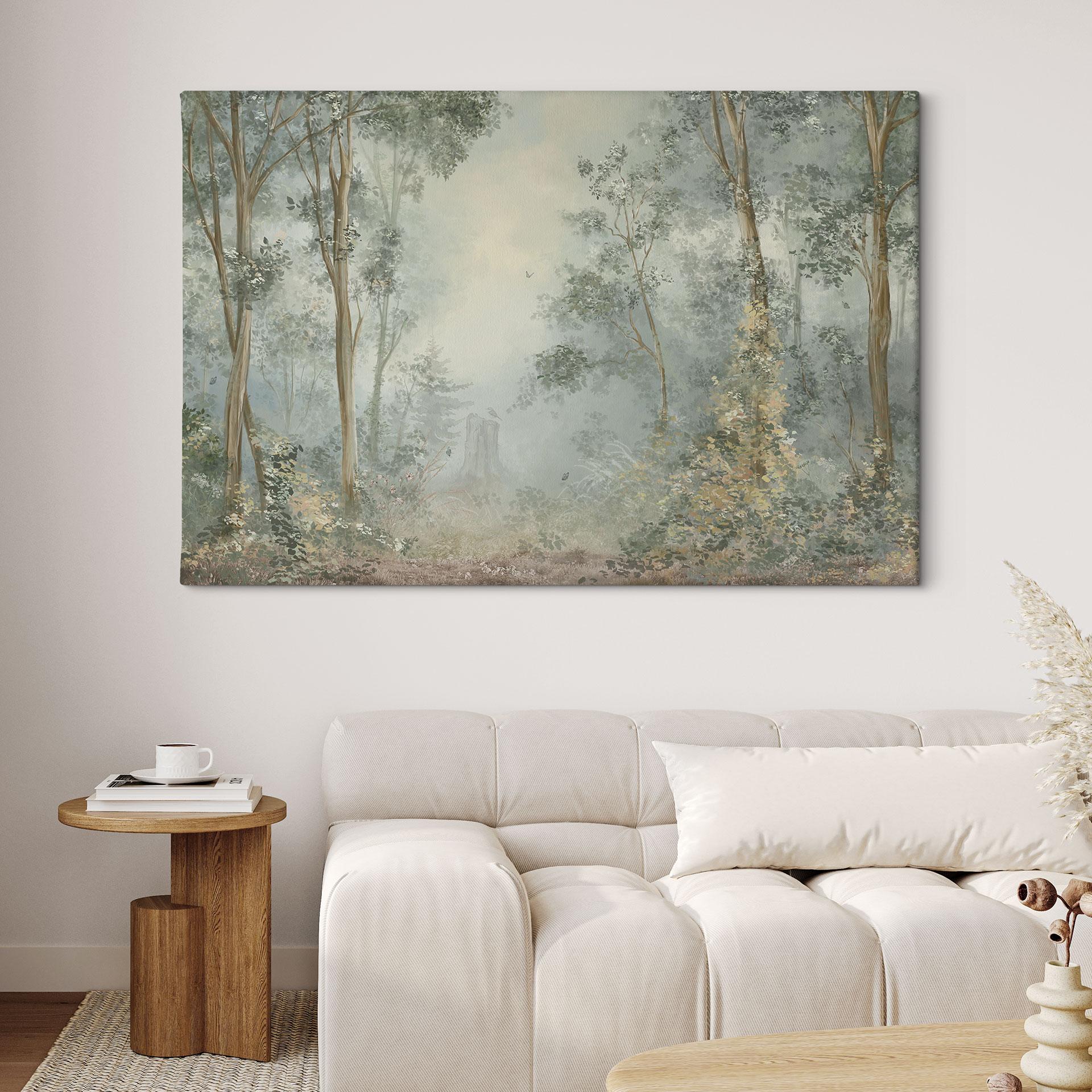 Leinwandbild Verwunschener Wald - Ms Tiff
