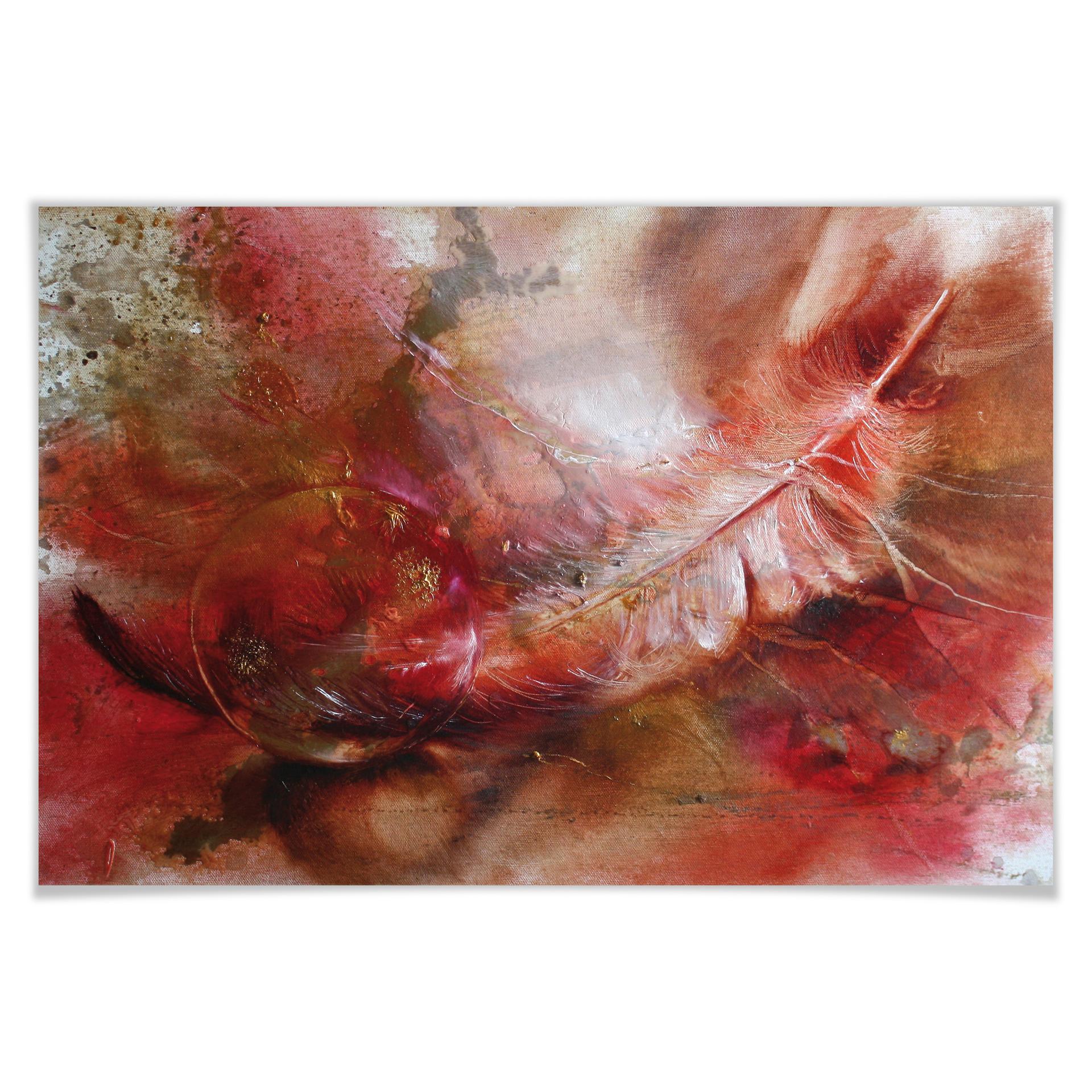 Poster Schmucker - Feather and Glass