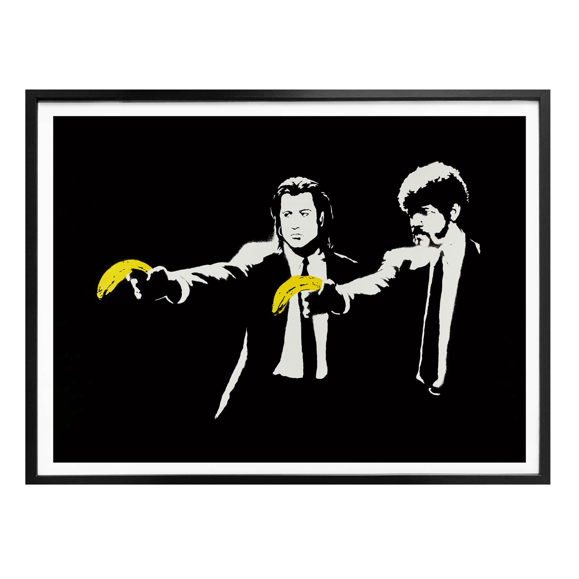 Póster Banksy - Pulp Fiction
