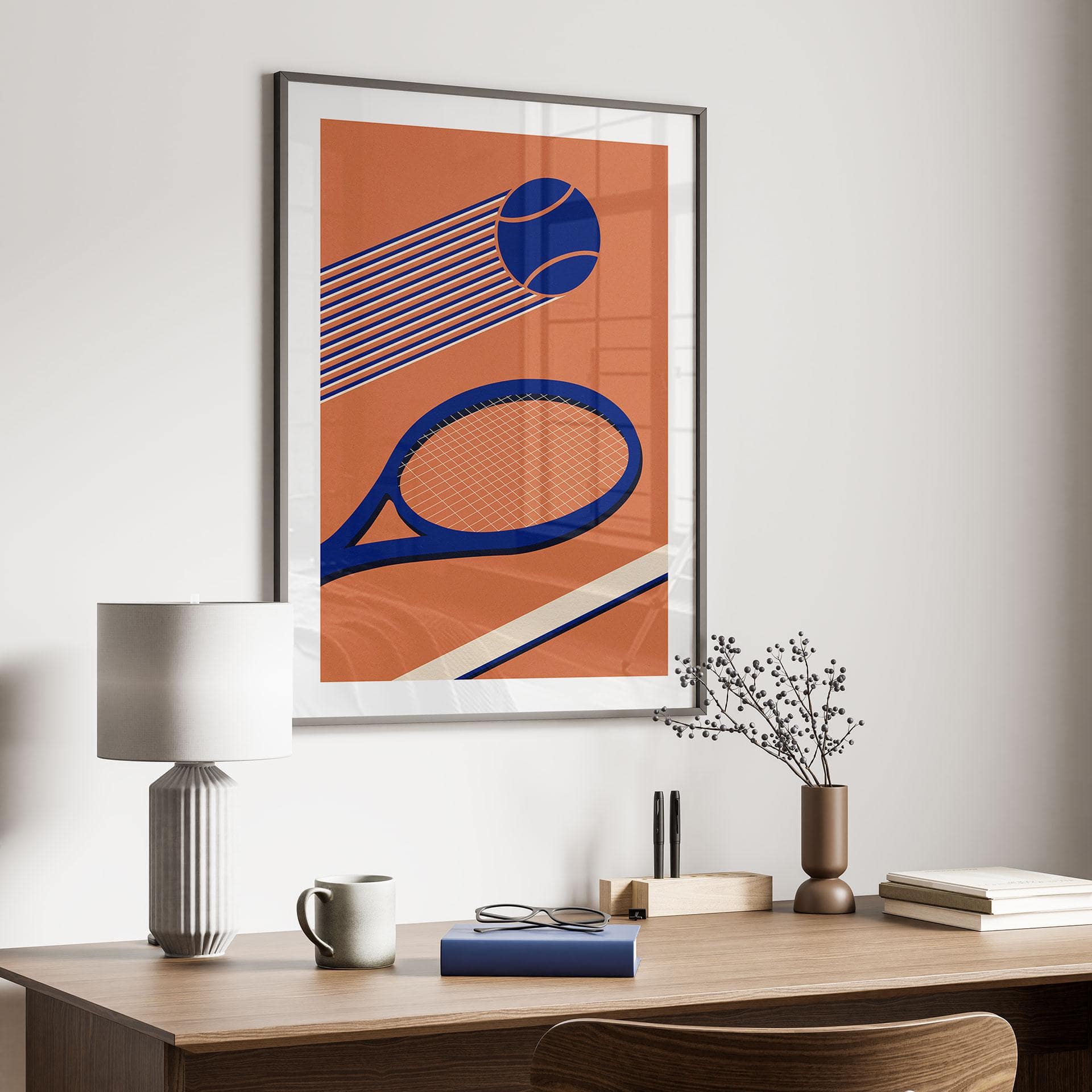 Póster Retro Tenis - Feist