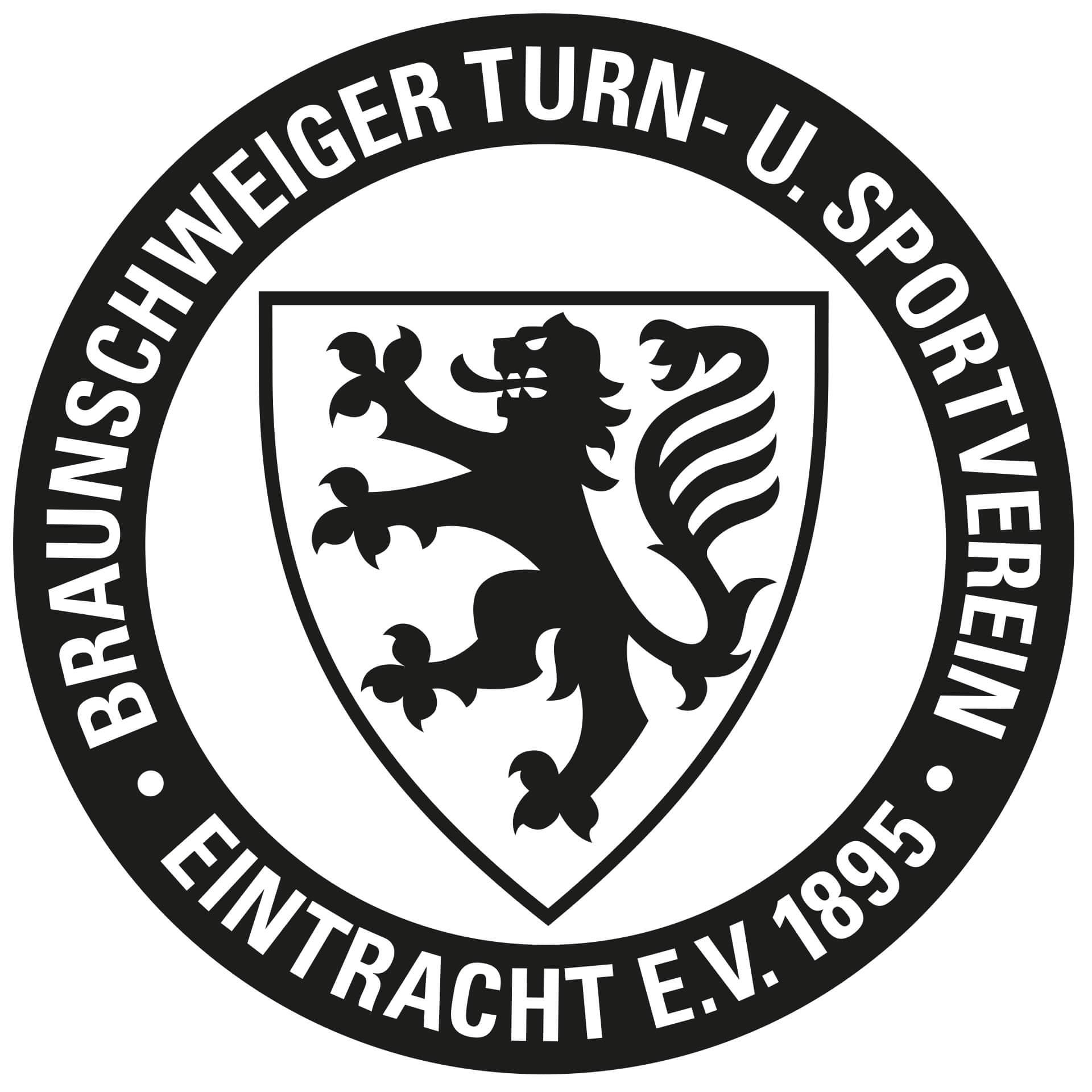 Wandtattoo Eintracht Braunschweig Logo einfarbig