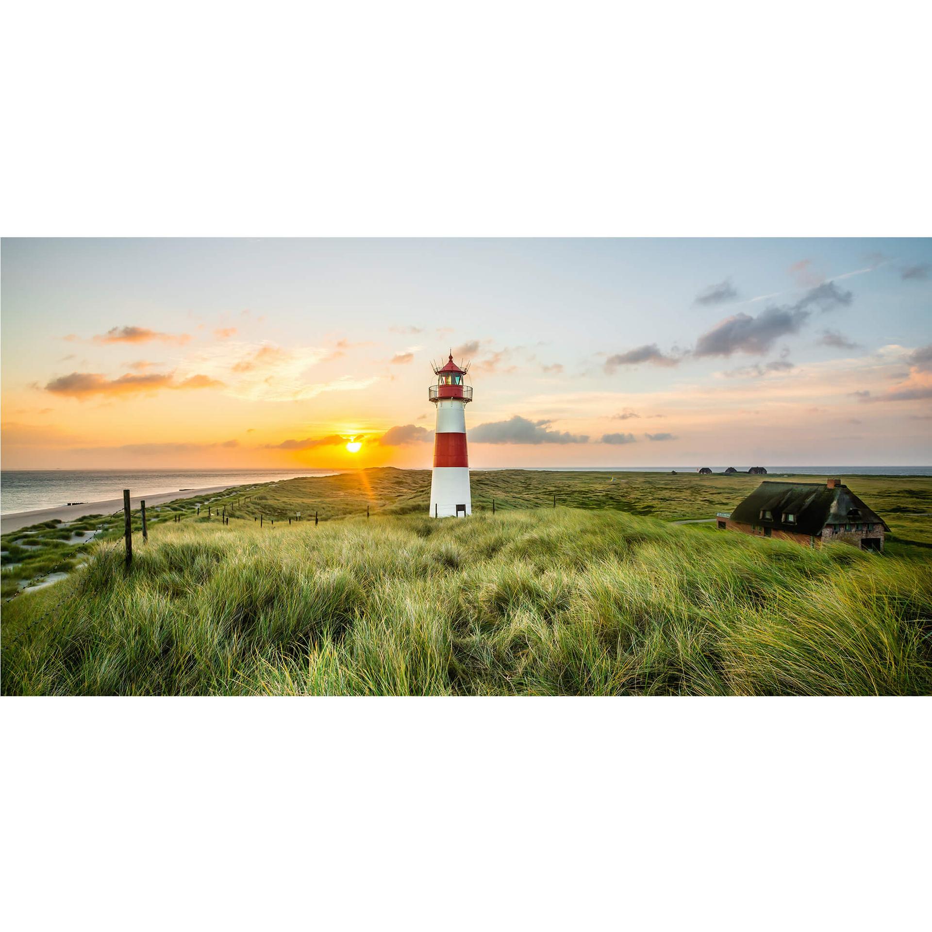 Fototapete Leuchtturm auf Sylt