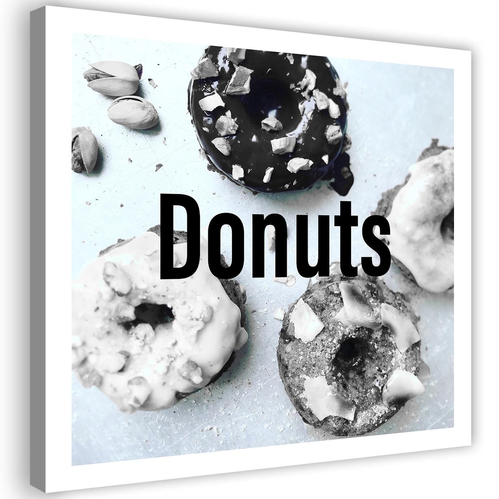 Canvasbillede, Donuts kage