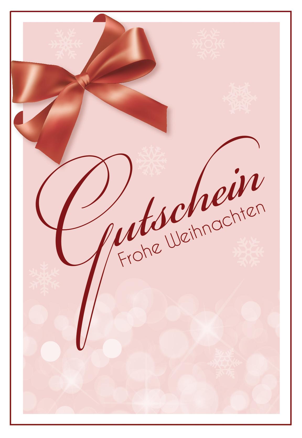 Gutschein Weihnachten