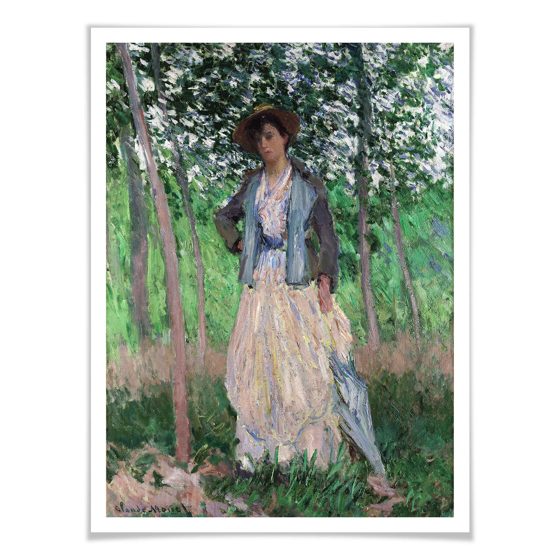 Plakat Monet - Wózek dziecięcy