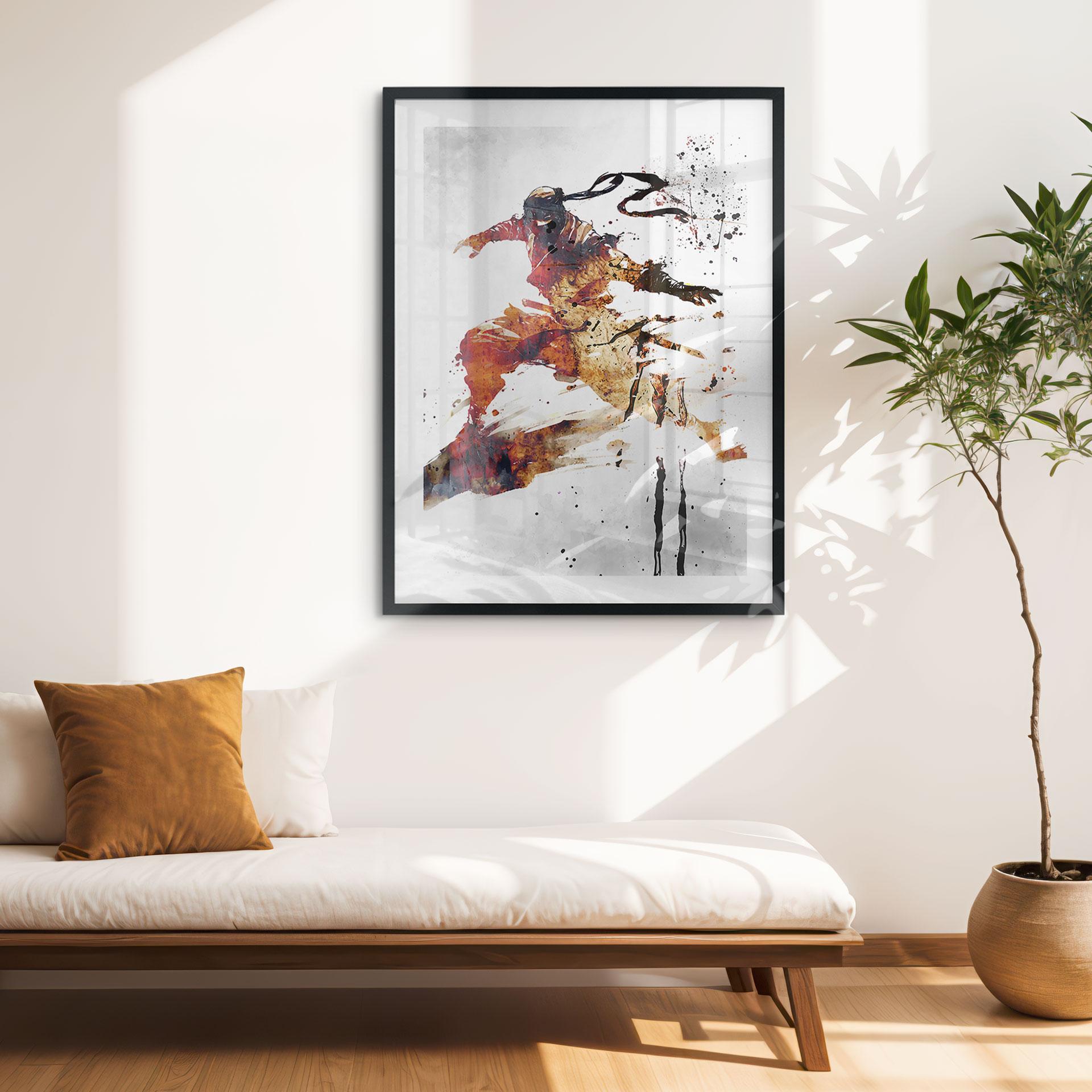 Plakat Flyvende ninja - Kulik