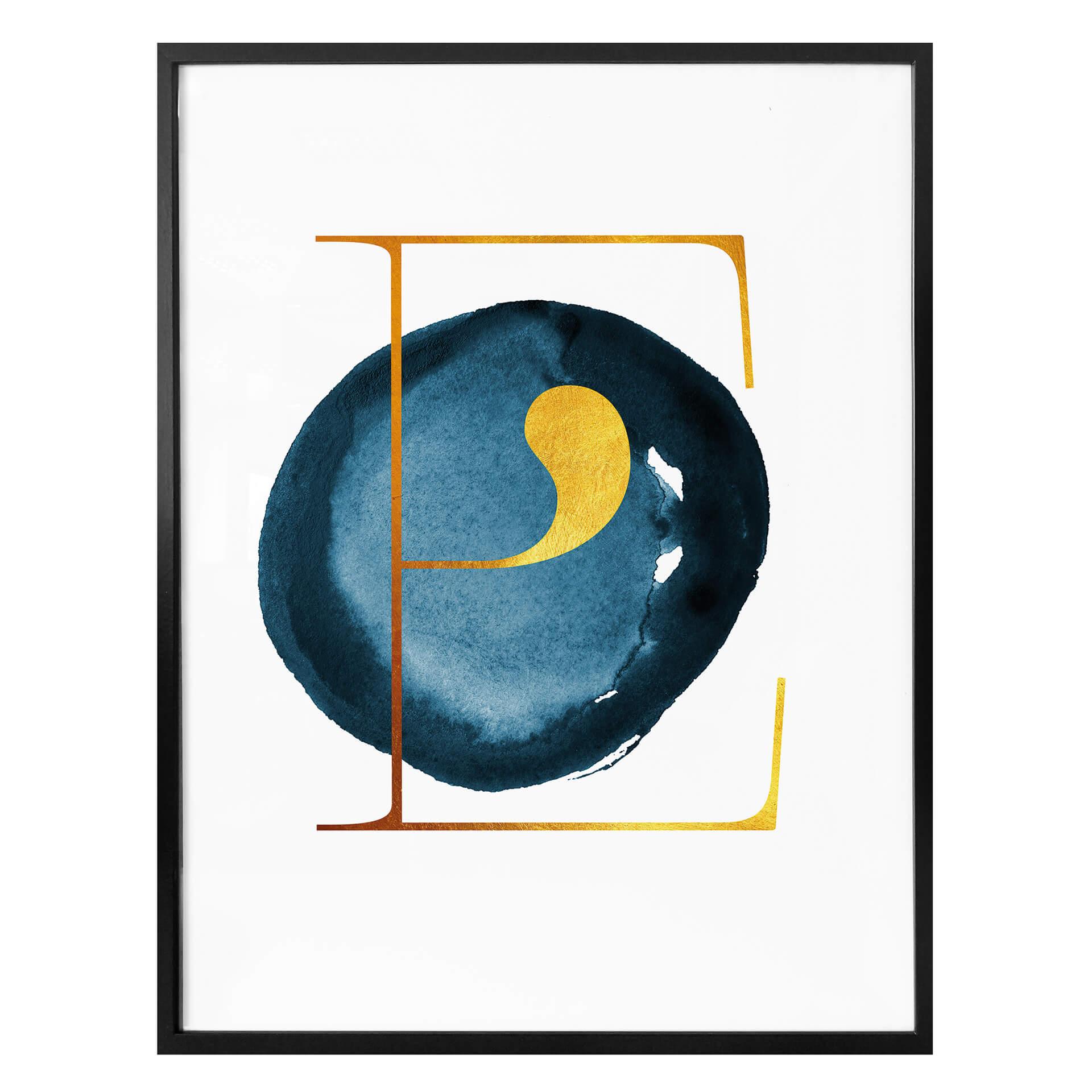 Affiche - Le E doré