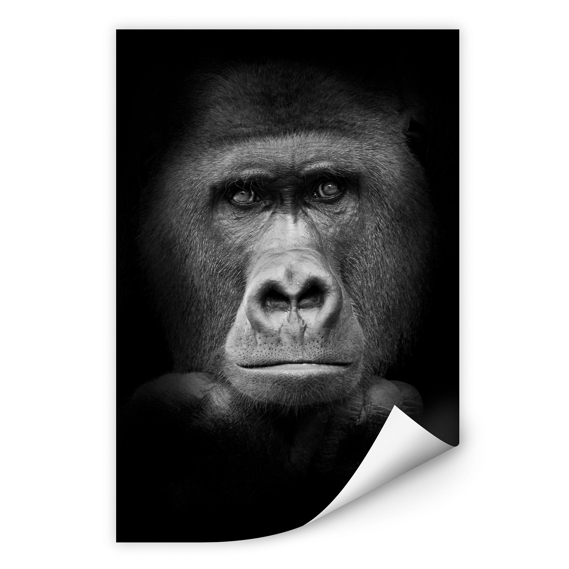 Muurprints Gorilla