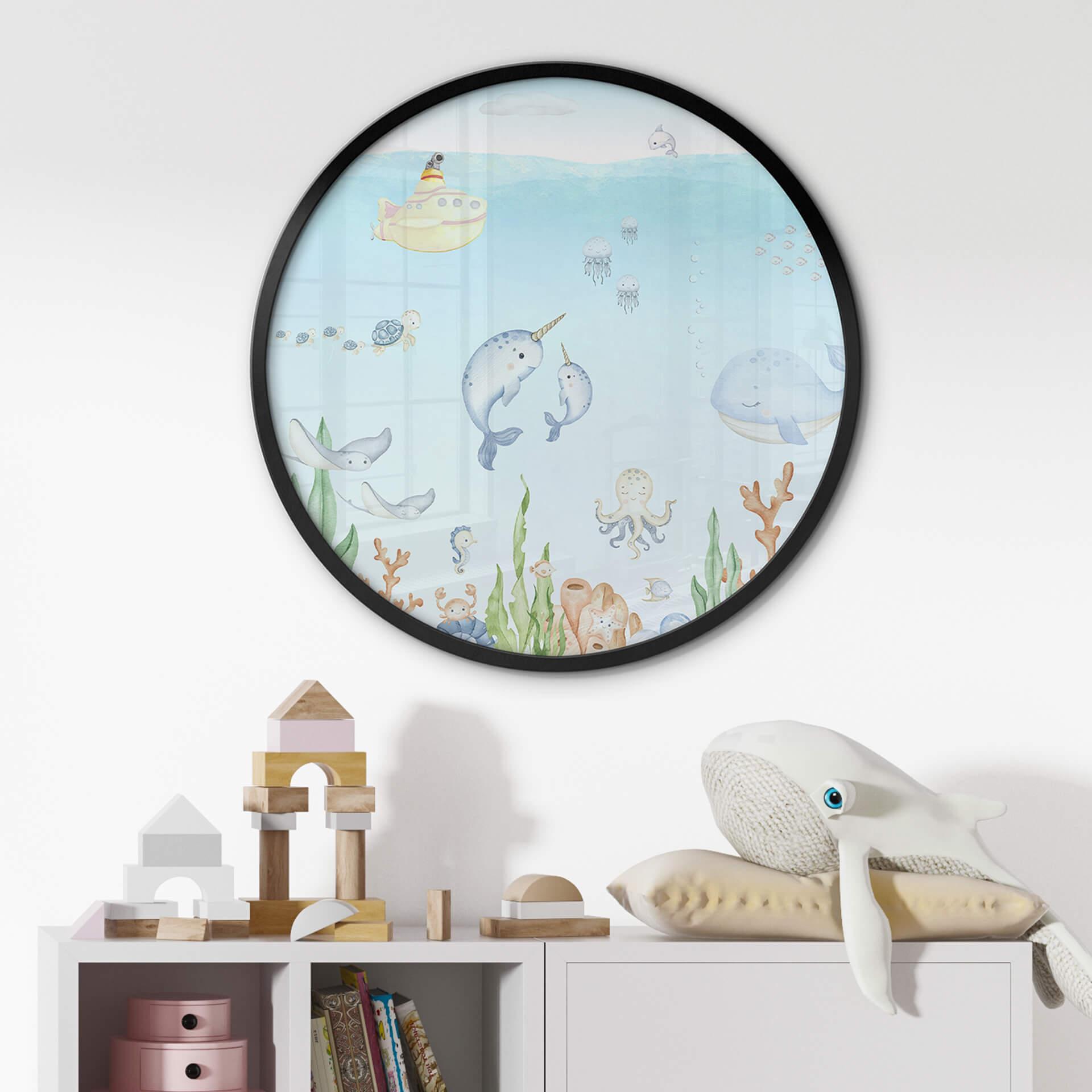 Plakat Oliver Robins - Underwater Friends