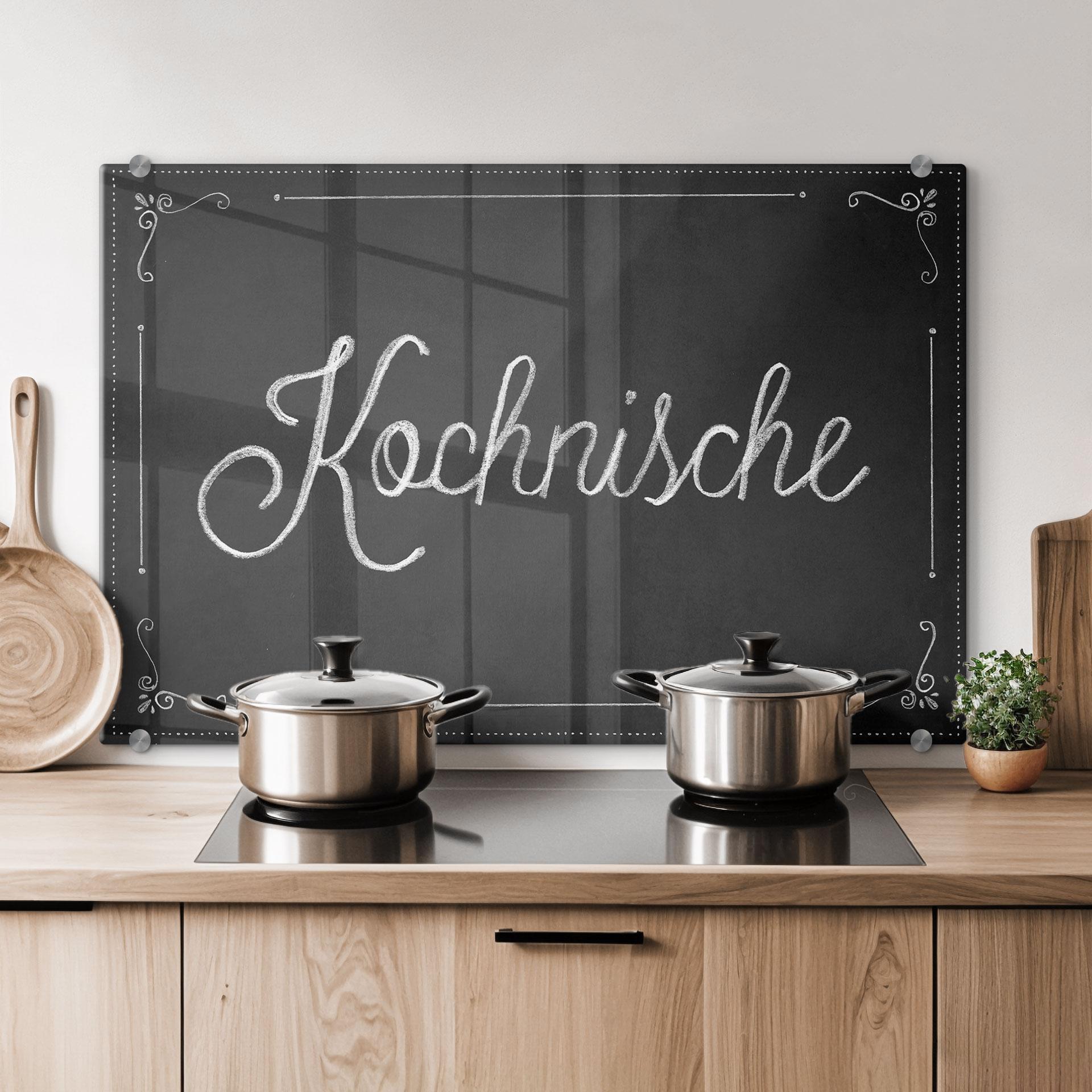 Stænkplade - Kochnische