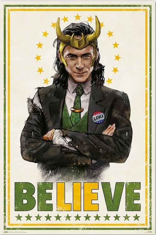 Poster, film poster Marvel - Loki 61x91,5 cm