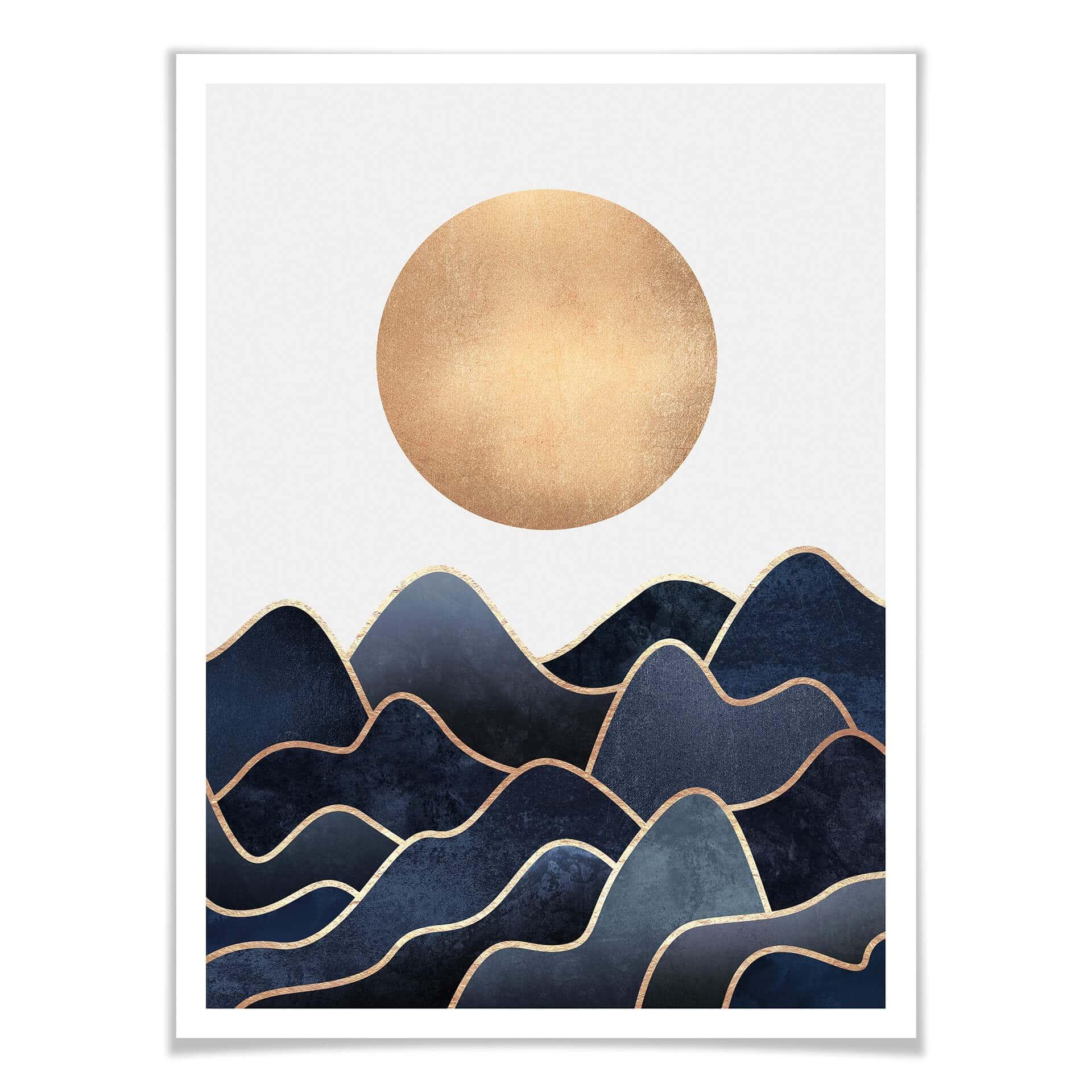 Frederiksson Plakat - Waves