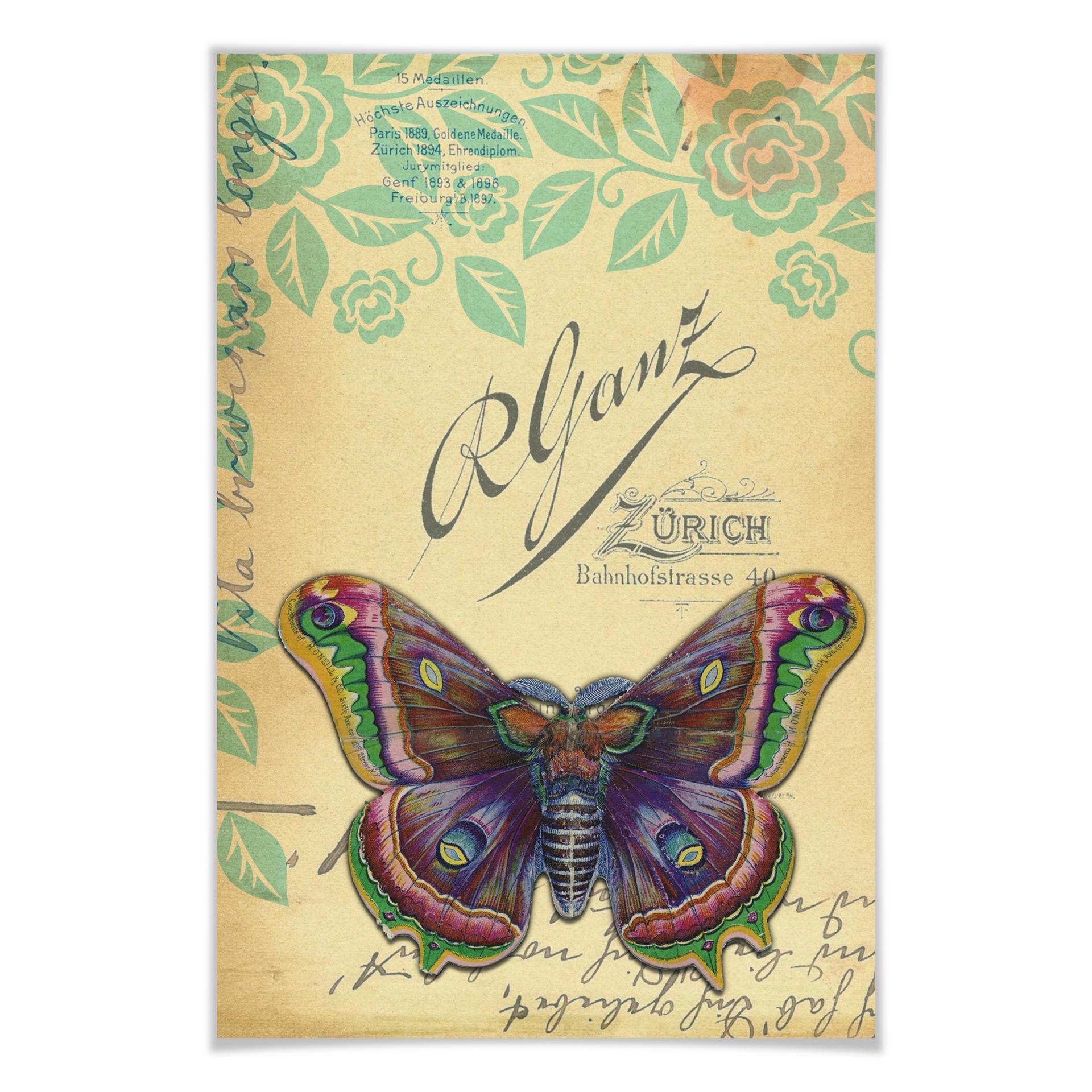 Poster - Vintage Buttafly