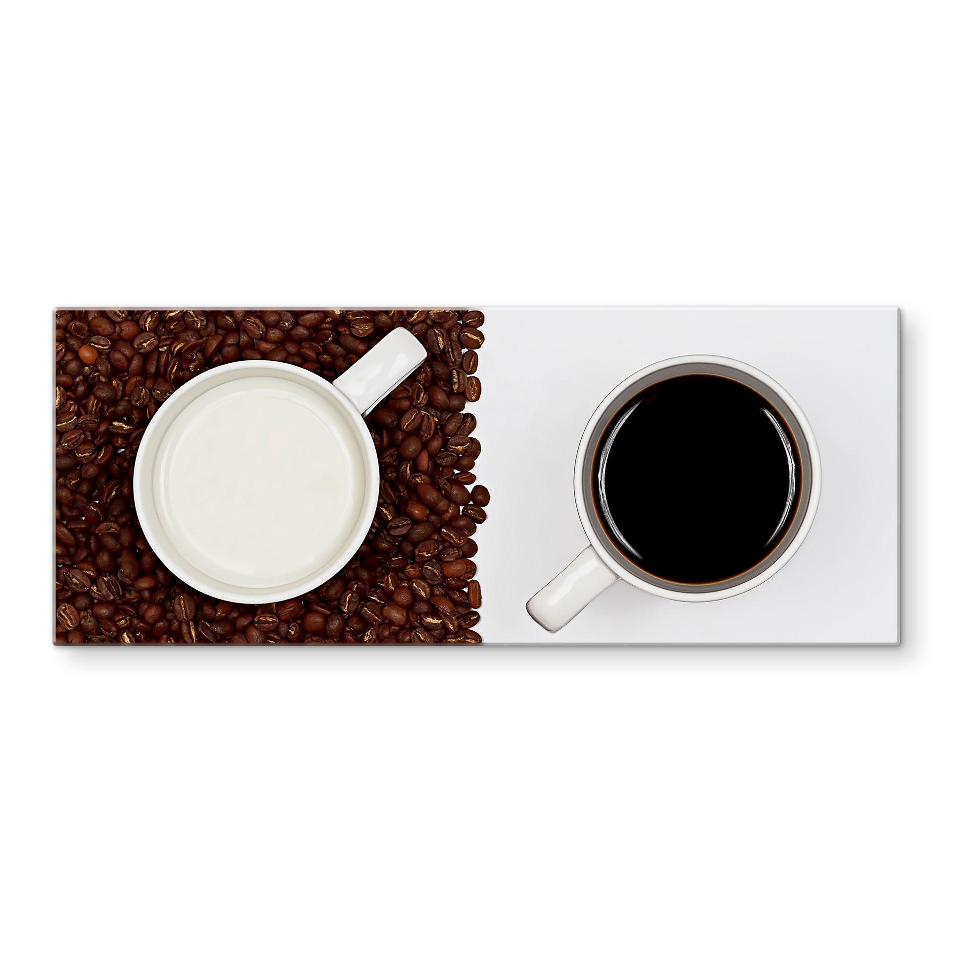 Stænkplade - Lavsen - White Espresso - Panorama