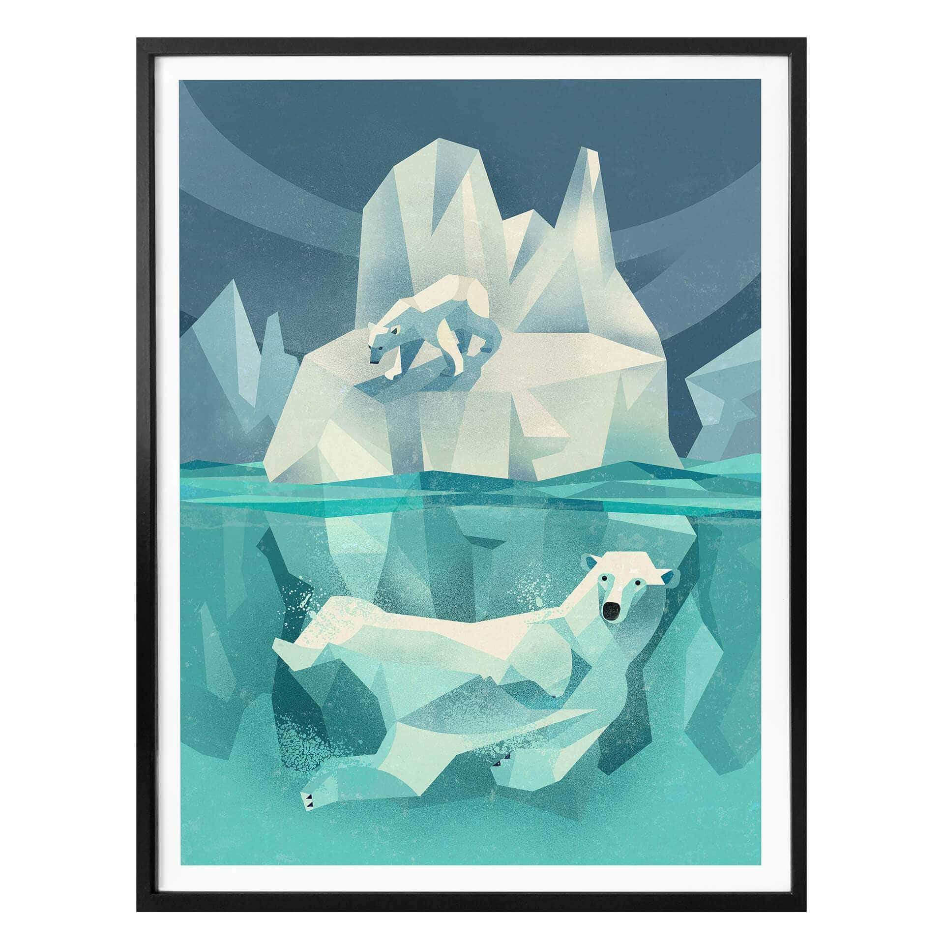 Plakat - Braun - Polar Bear