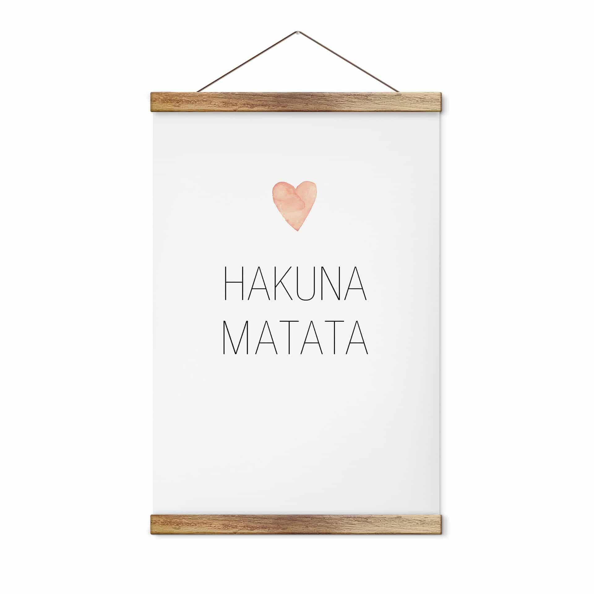 Tekstil plakat Confetti & Cream - Hakuna Matata