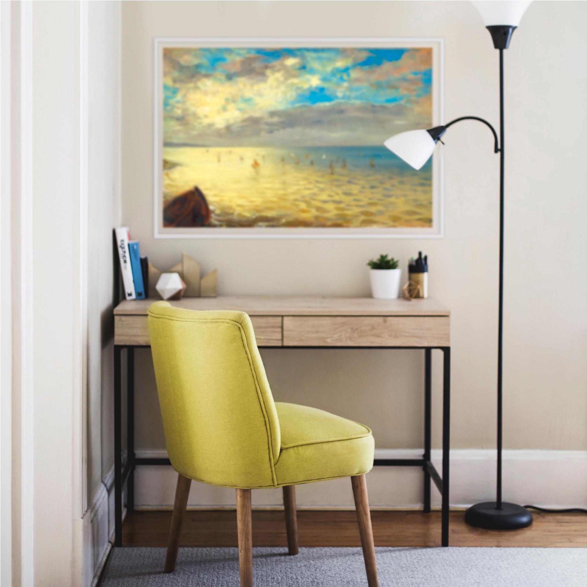 Wallprint W - Delacroix - Das Meer
