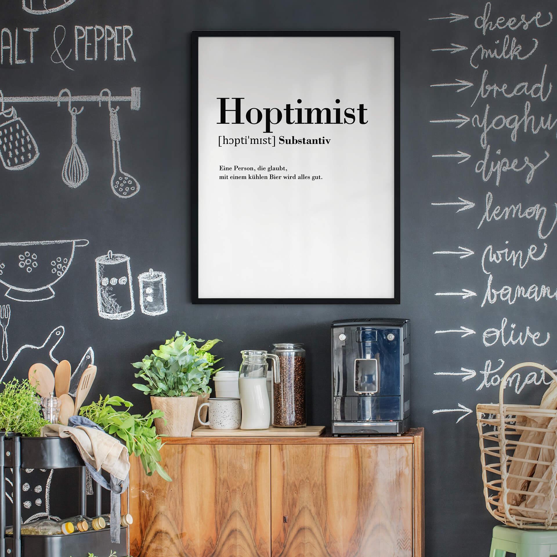 Poster Grammatik - Hoptimist