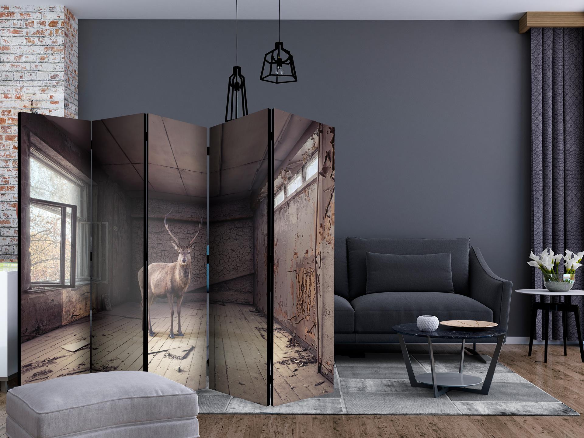 Divisorio per sala - Lost, 5 pezzi - 225x172 cm