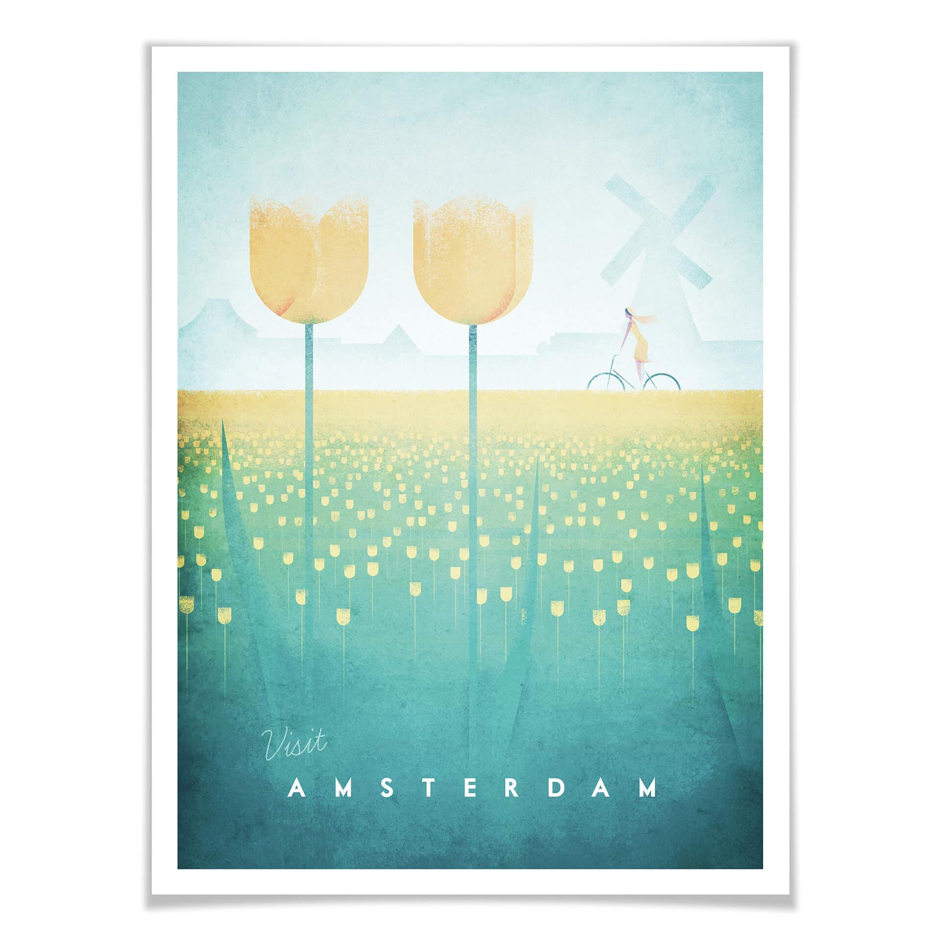 Plakat Rivers - Amsterdam