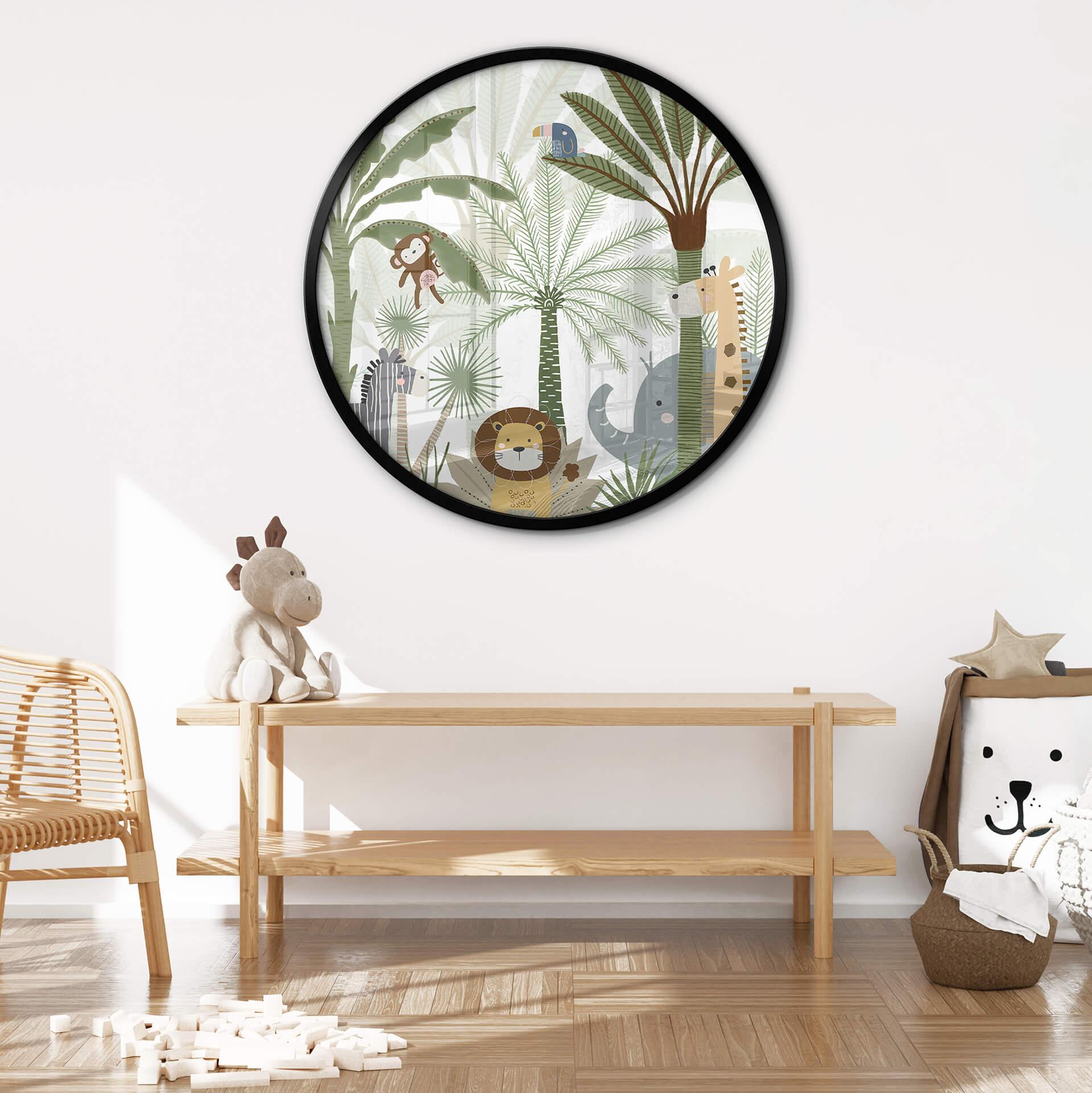 Plakat Oliver Robins - Sweet Jungle Animals